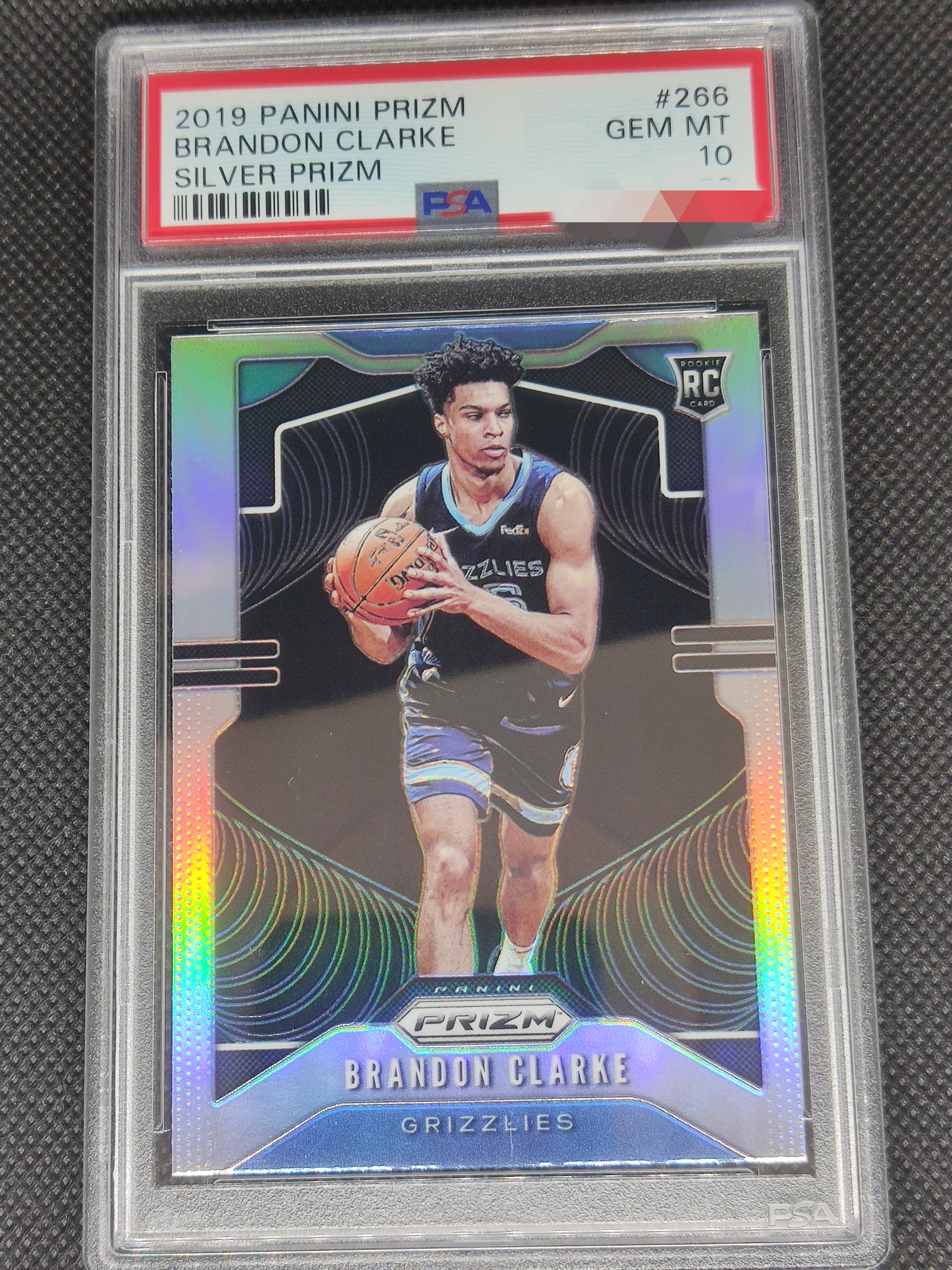 2019 Panini Prizm Silver Prizm Brandon Clarke RC #266 銀亮| Yahoo 