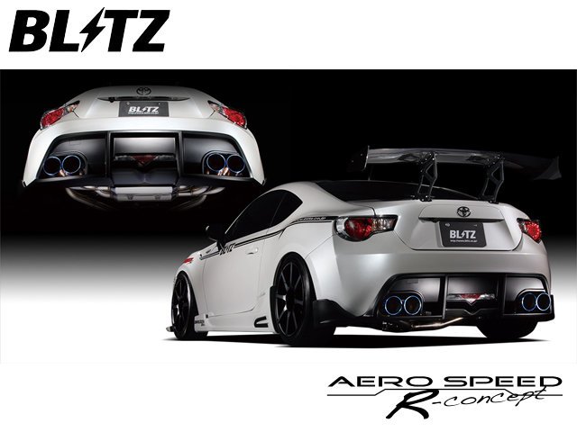 【Power Parts】BLITZ REAR DIFFUSER 後下巴 TOYOTA 86 2013-