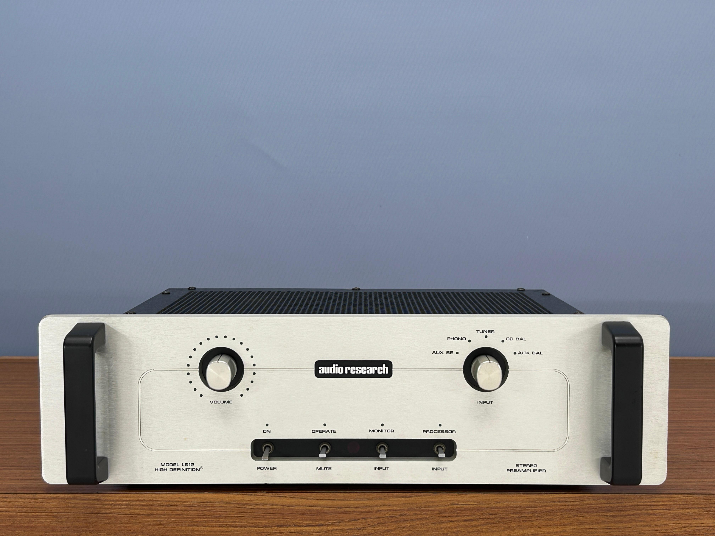 桃園-音響驛站- 美國 Audio Research LS12 前級擴大機（歡迎器材交換、買賣估價）