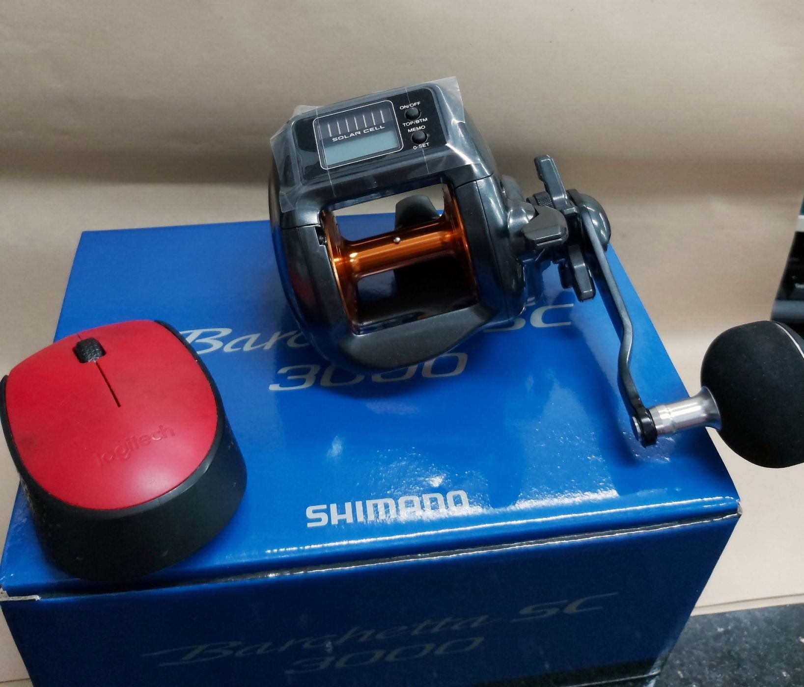 【欣の店】SHIMANO 新型太陽能電池計米捲線器 BARCHETTA SC 3000型 鼓式捲線器 大特價