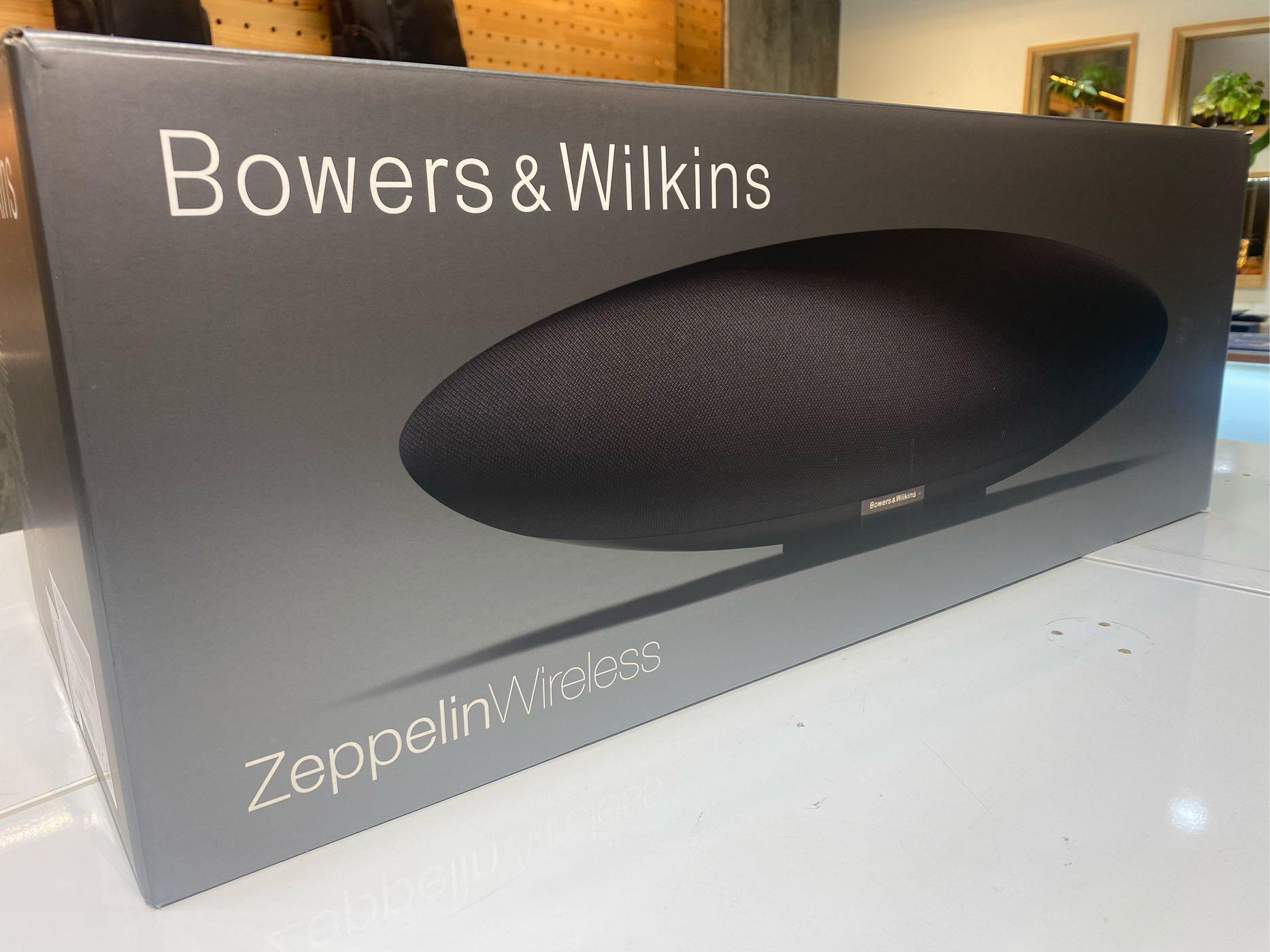 B&amp;W Zeppelin Wireless 台灣公司貨 99成新 過保 原盒 自取不議