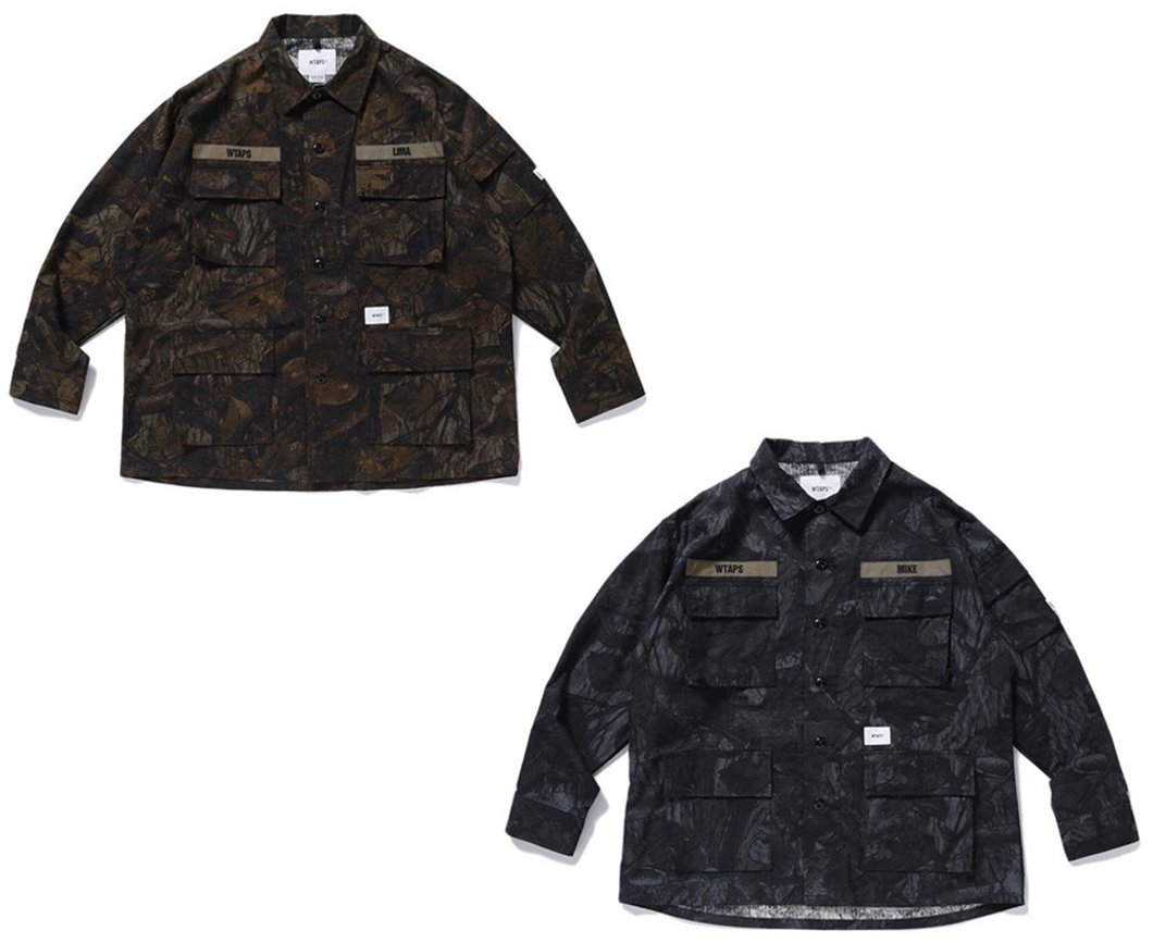 希望商店】WTAPS JUNGLE LS 19AW 非目錄款落葉四袋軍衫| Yahoo奇摩拍賣