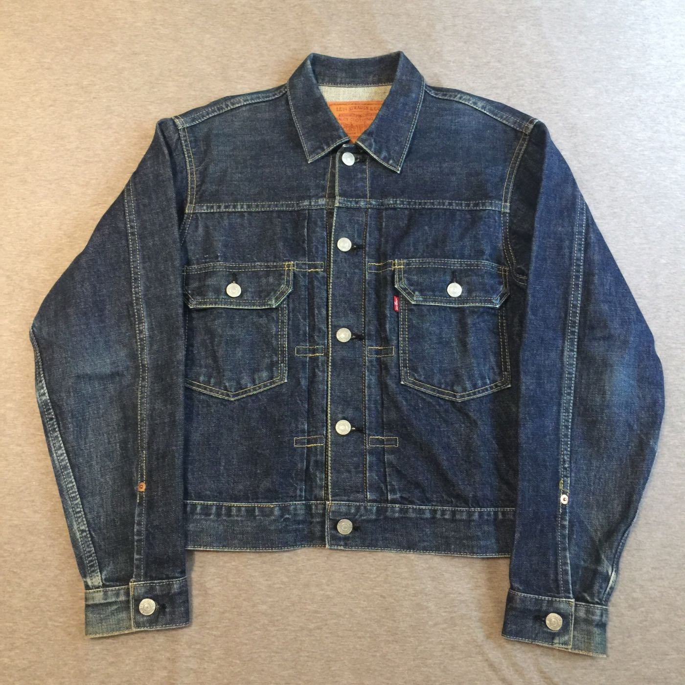 濃紺】90's LEVI´S 507xx BIG E 71507 日本製-