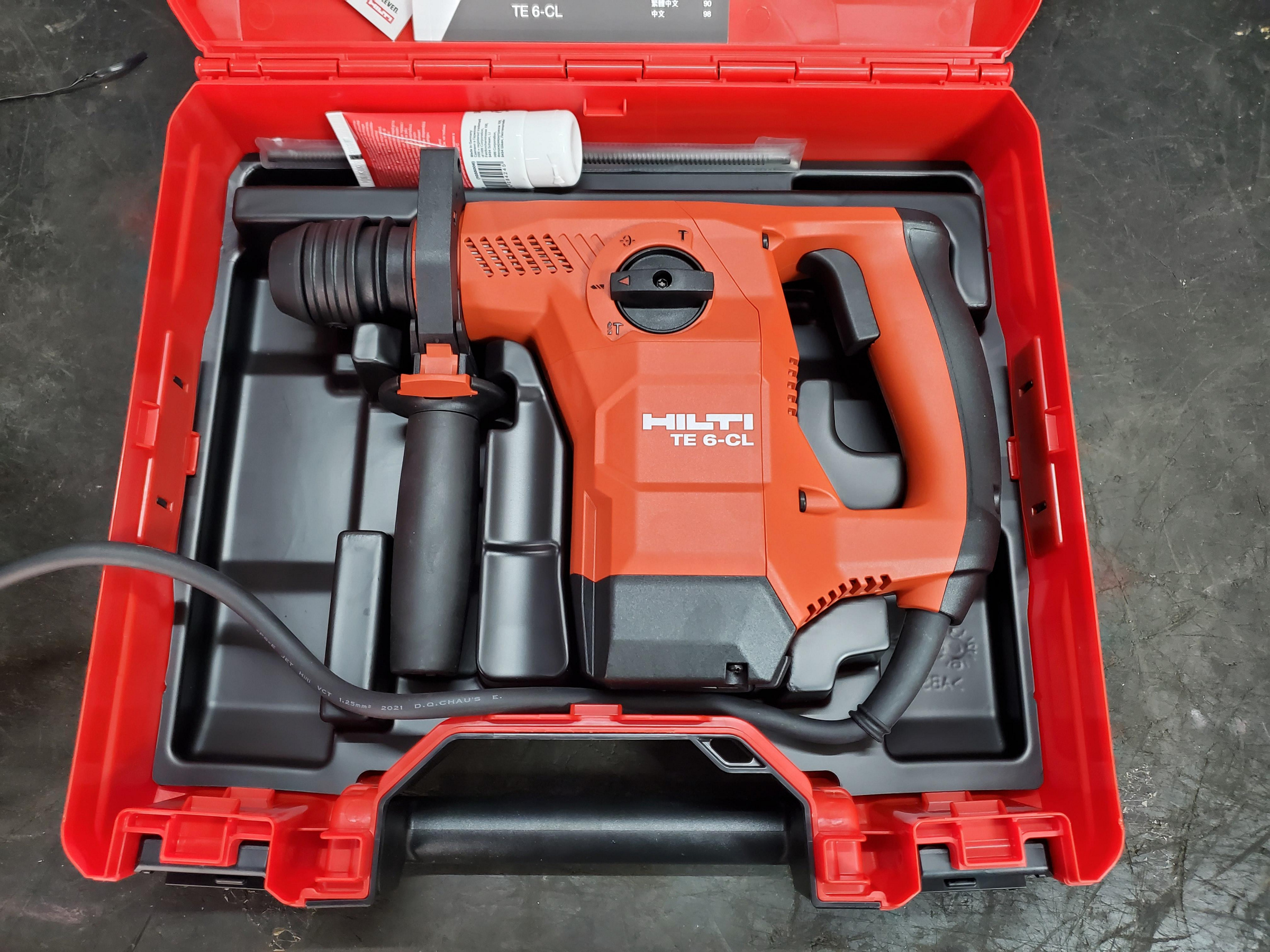 【優質五金】喜利得＊喜得釘電鑽HILTI  TE 6-CL  TE 6CL TE6CL 二年保固