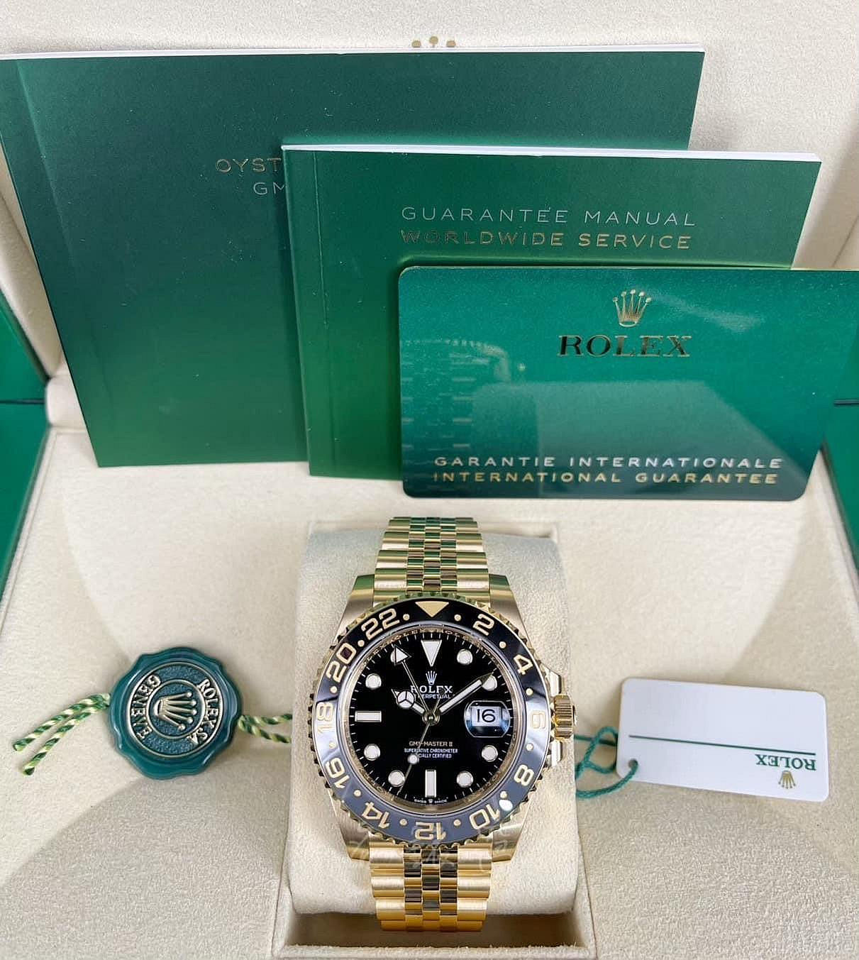 【現貨】Rolex 勞力士 GMT 二地時間 126718GRNR 24年 皮蛋圈 126711 五珠帶 126710