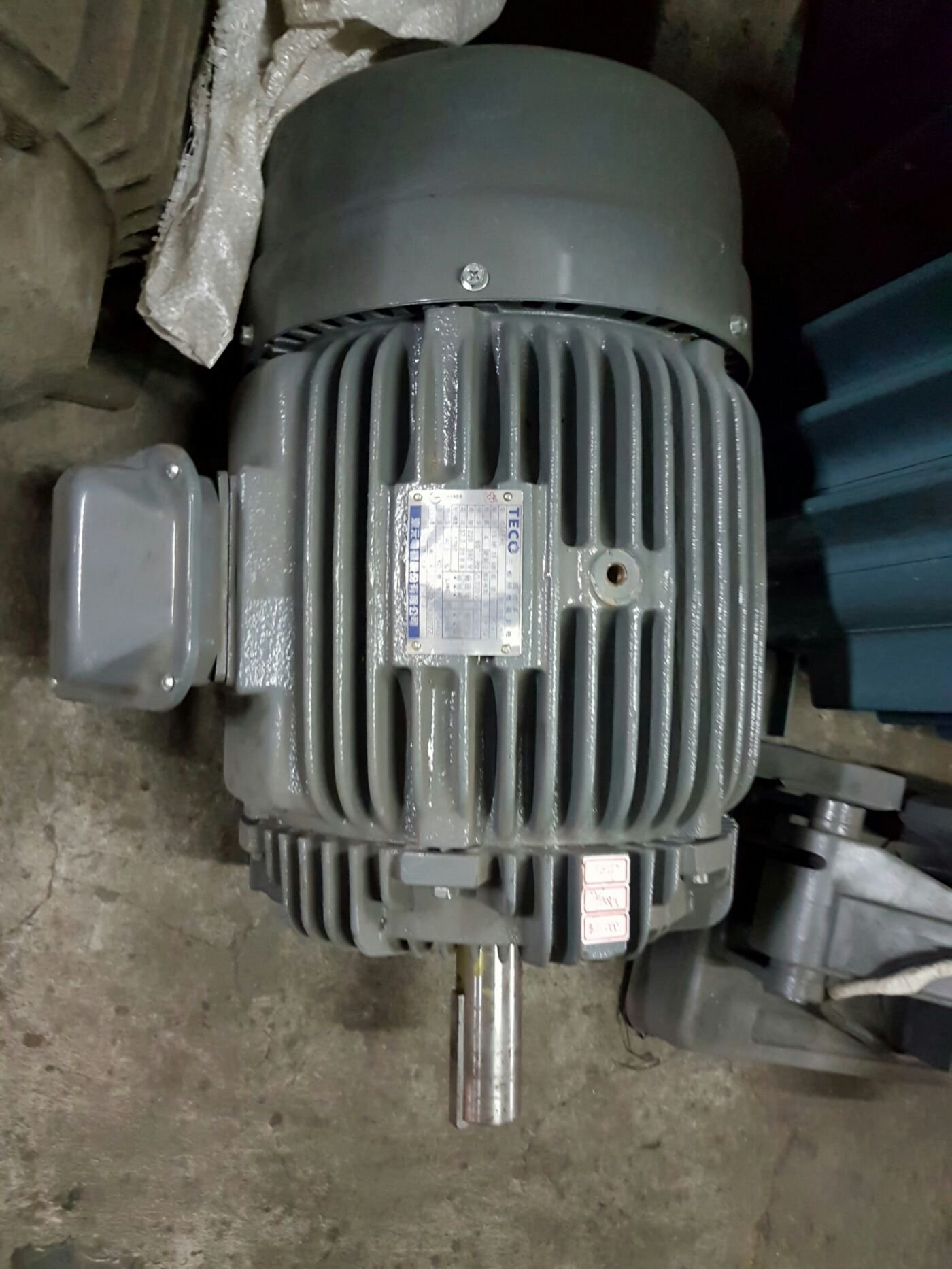 【東和電機】東元15HP（11KW）4P馬達 中古馬達