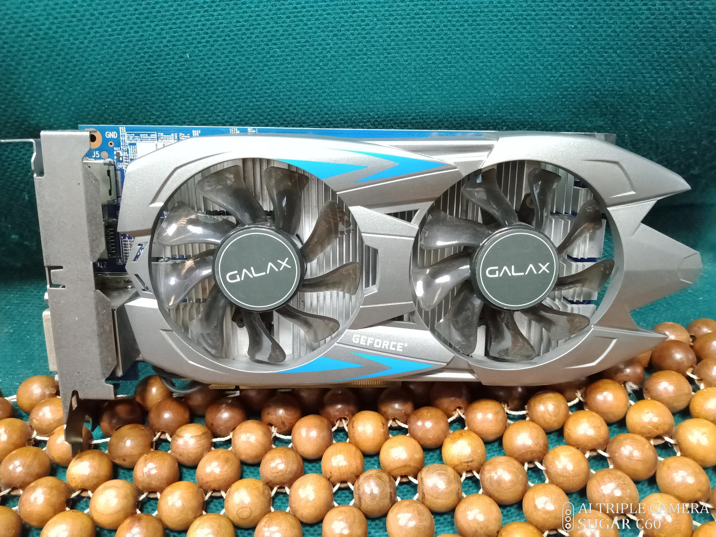 二手良品 影馳GTX750Ti EX OC 2GB DDR5 128T GTX-750Ti 需外接電源