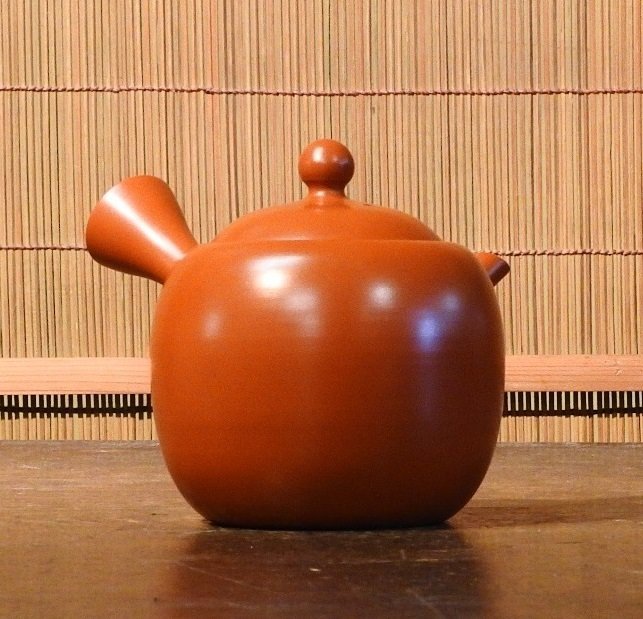 文華閣』常滑焼『村越風月造 』朱泥筋引茶器揃茶器セット急須茶注湯冷