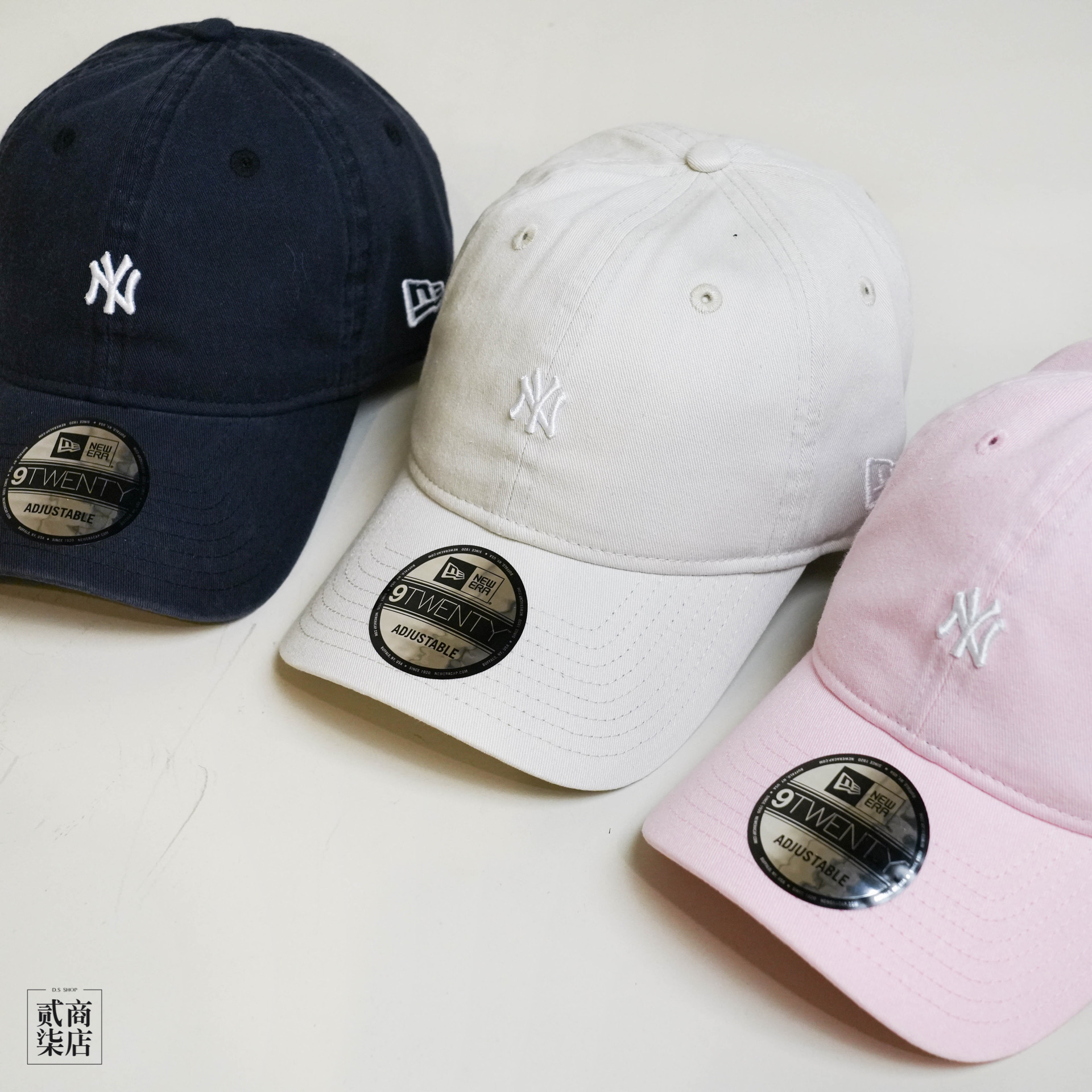 貳柒商店) New Era Mini Logo 9TWENTY 920 老帽帽子復古洋基帽NY 紐約 