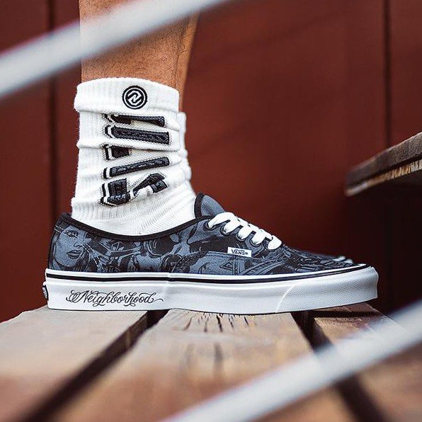 NEIGHBORHOOD x Vans x Mr. Cartoon Authentic 44 Dx 余文樂wtaps