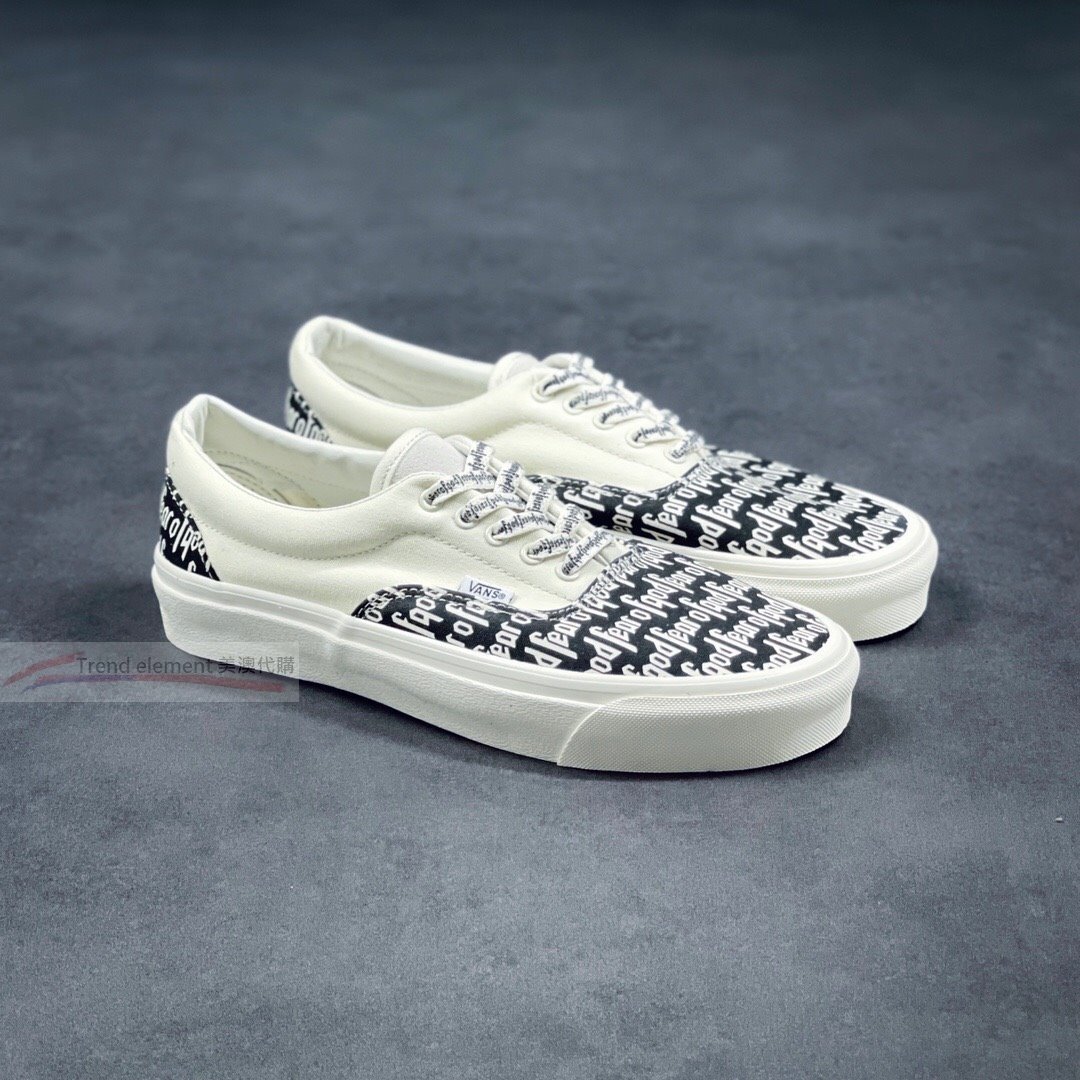 Fear of God X Vans Era 95 DX marshmallow - bufalabrava.com.br