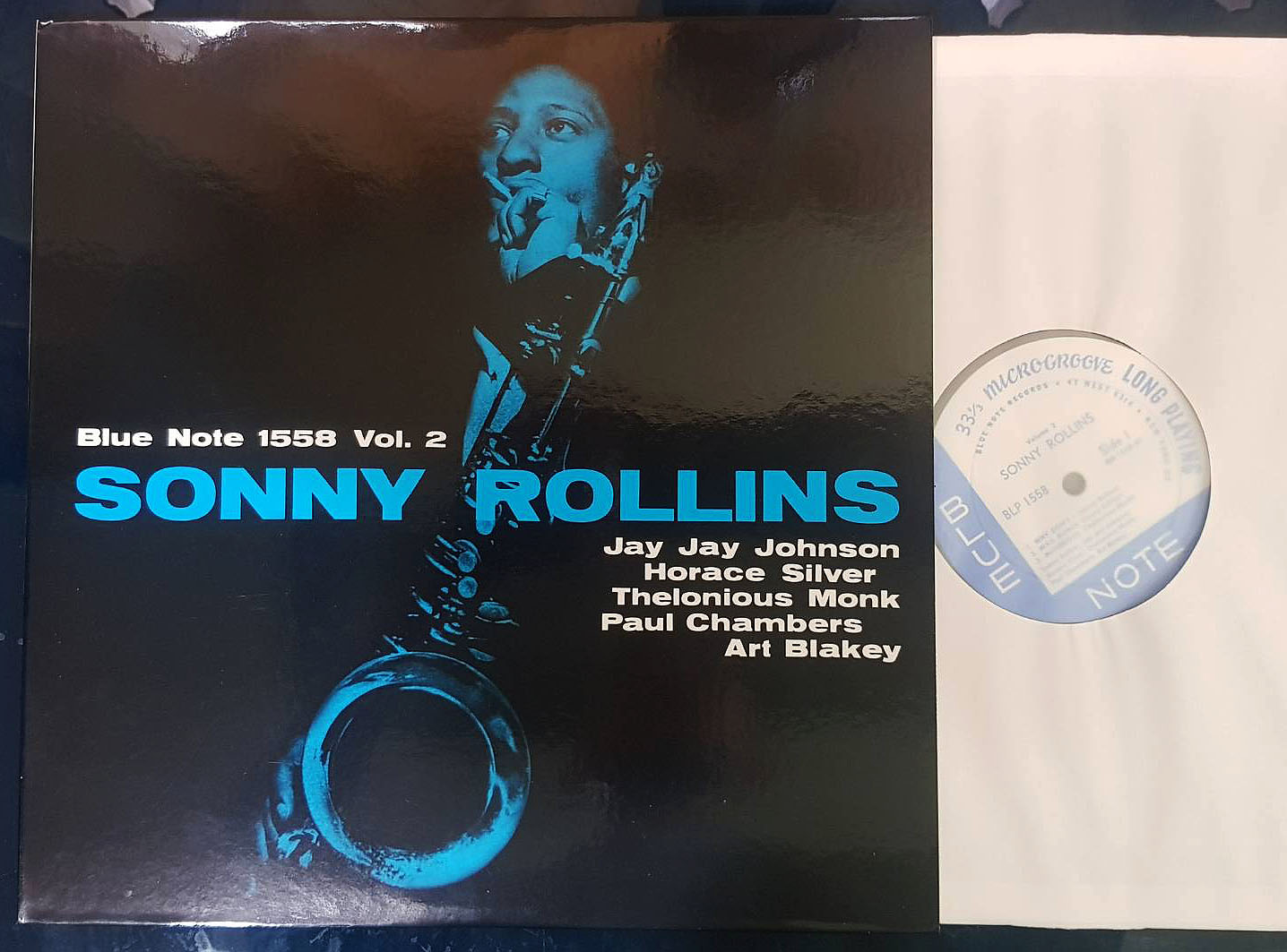 元時のJP日本盤黑膠唱片《日版LP 現貨》BLUE NOTE 藍標爵士唱片 BLP 1558 SONNY ROLLINS