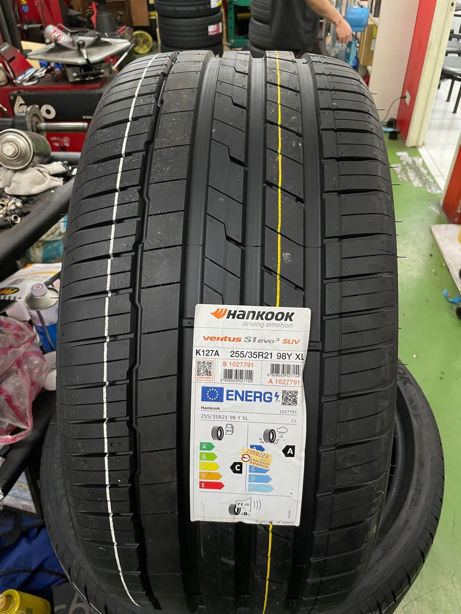 {板橋 蘇}HANKOOK 韓泰輪胎 K127A 255-35-21 TIGUAN R 最新設計 配車胎