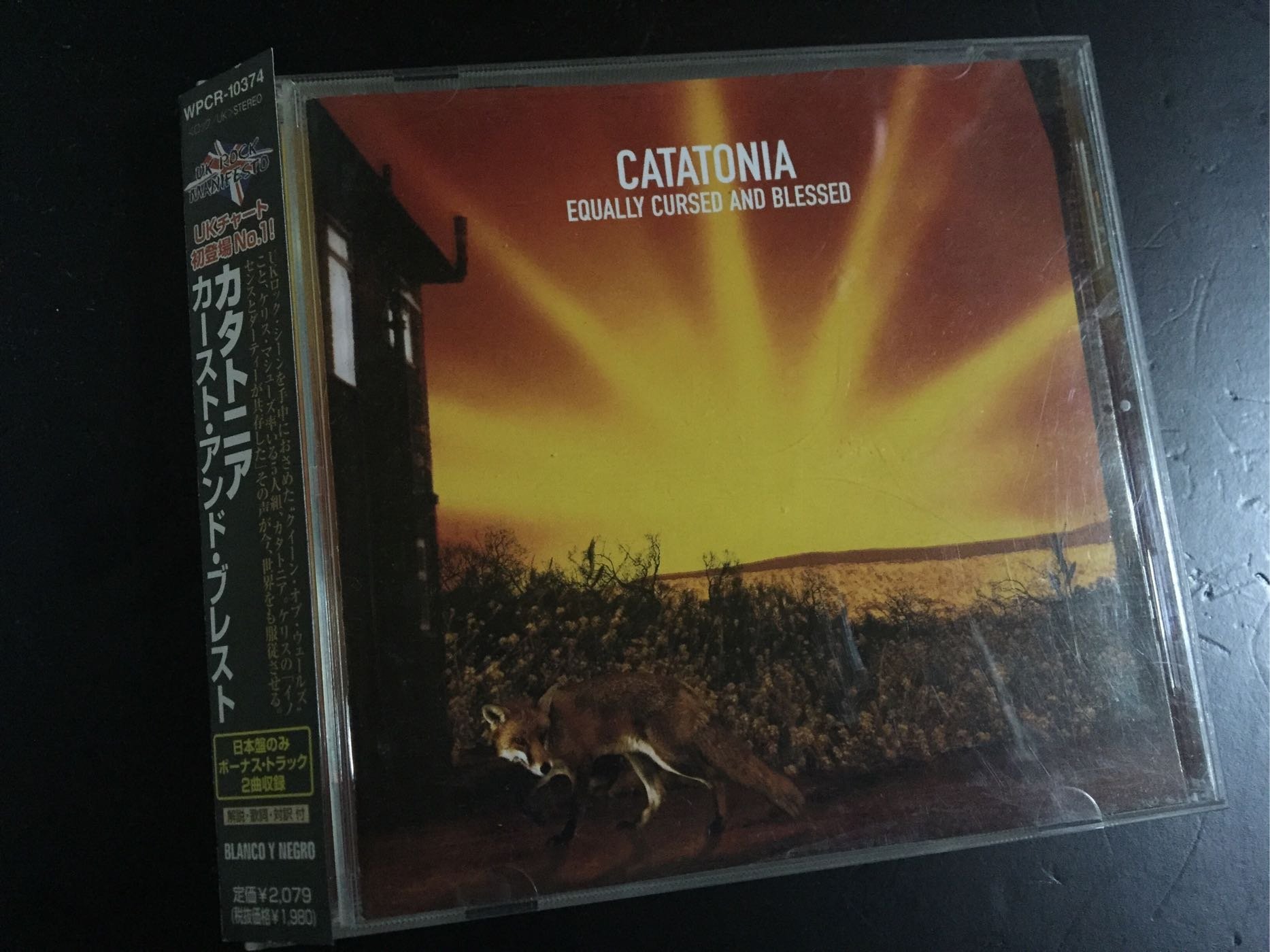 Catatonia 緊張症樂團Equally Cursed Blessed 日本版專輯多收錄2首live版本| Yahoo奇摩拍賣