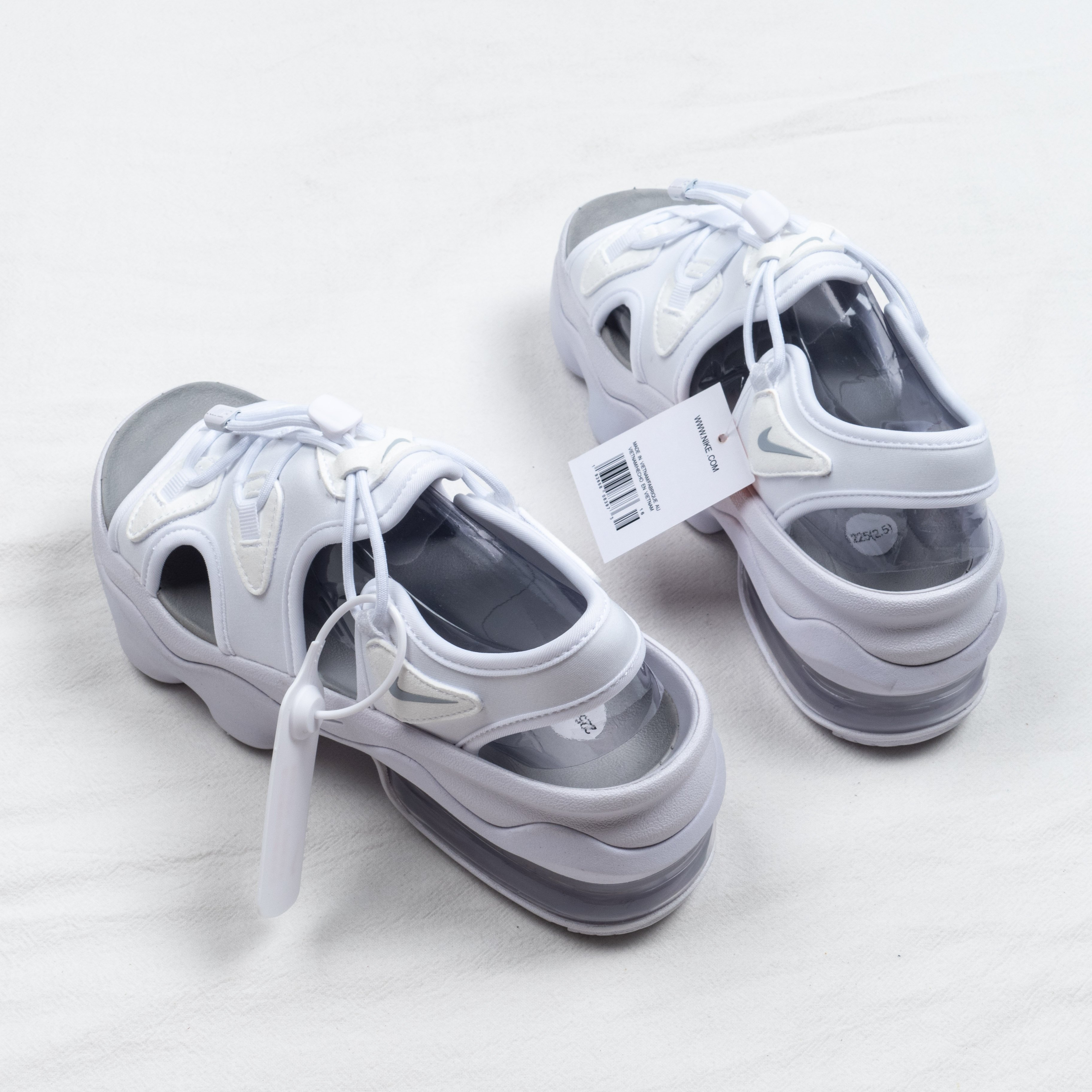 NIKE AIR MAX KOKO SANDAL 全白氣墊增高厚底涼鞋女鞋CI8798-100