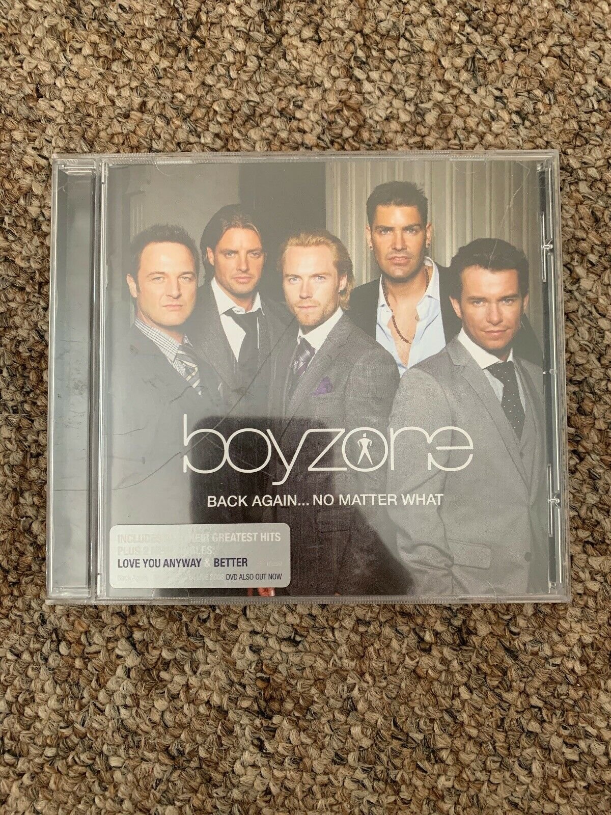 歐版CD《男孩特區》回到你身邊精選+ 新歌／BoyZone BACK AGAIN... NO