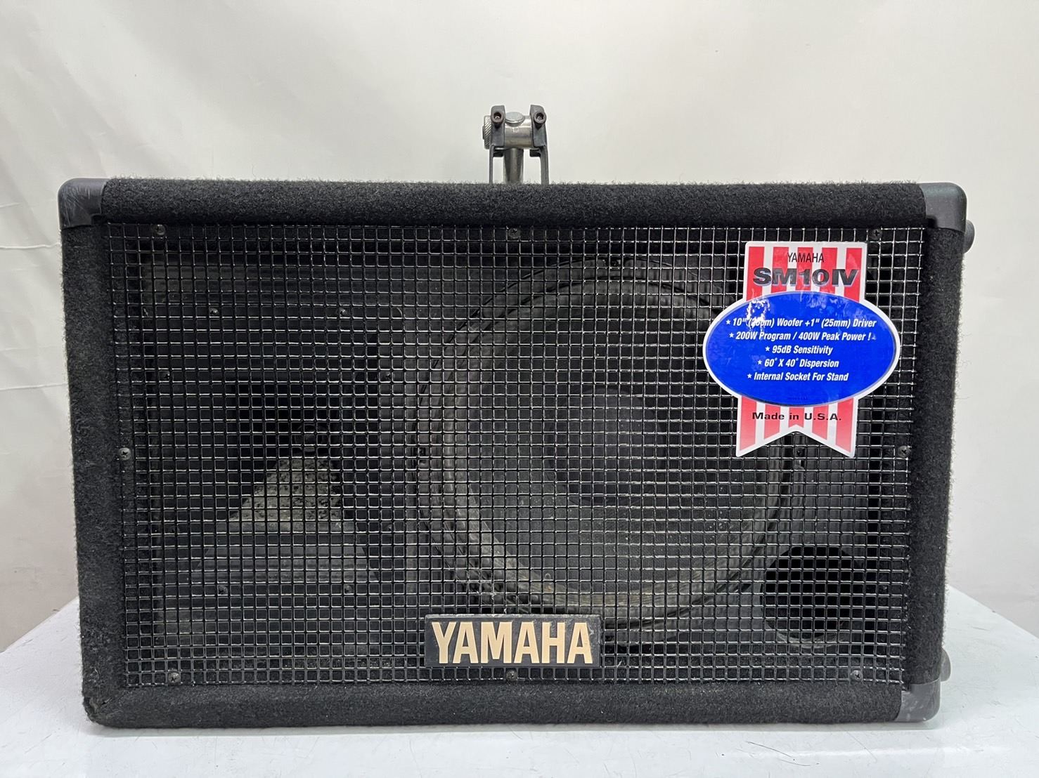 L【小米二店】二手YAMAHA SM10V 10吋落地喇叭外場喇叭喇叭只有一顆