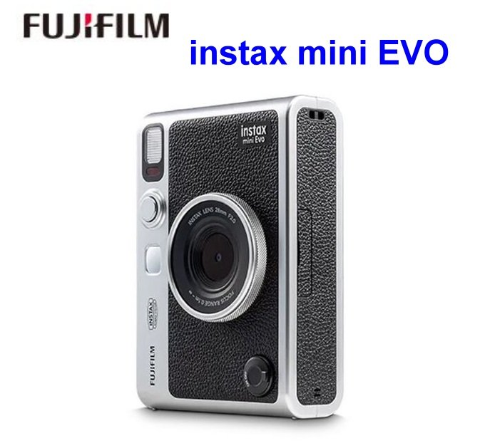 富豪相機] FUJIFILM INSTAX MINI EVO +32G記憶卡+保護貼+4盒底片~恆昶