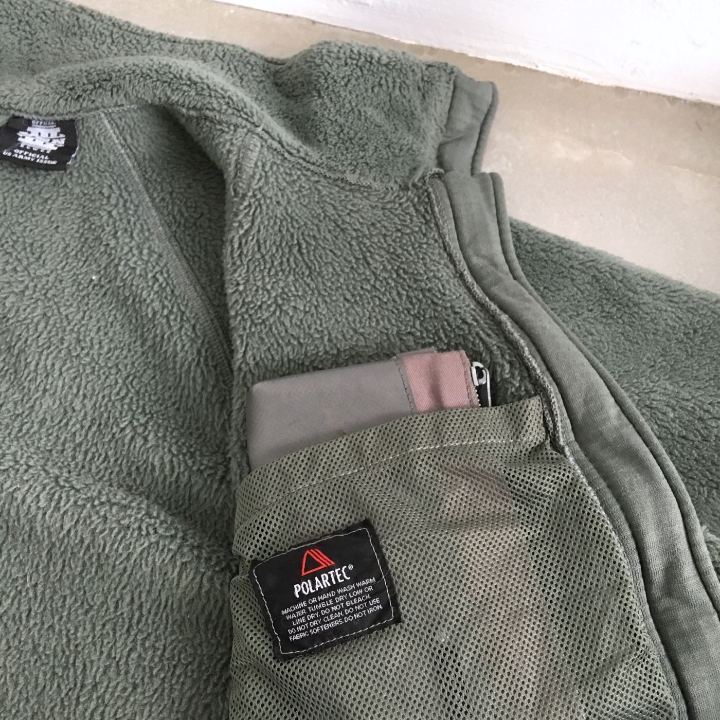 美軍公發US Army ECWCS Gen 3 Level 3 Polartec Fleece 美國製發熱刷毛