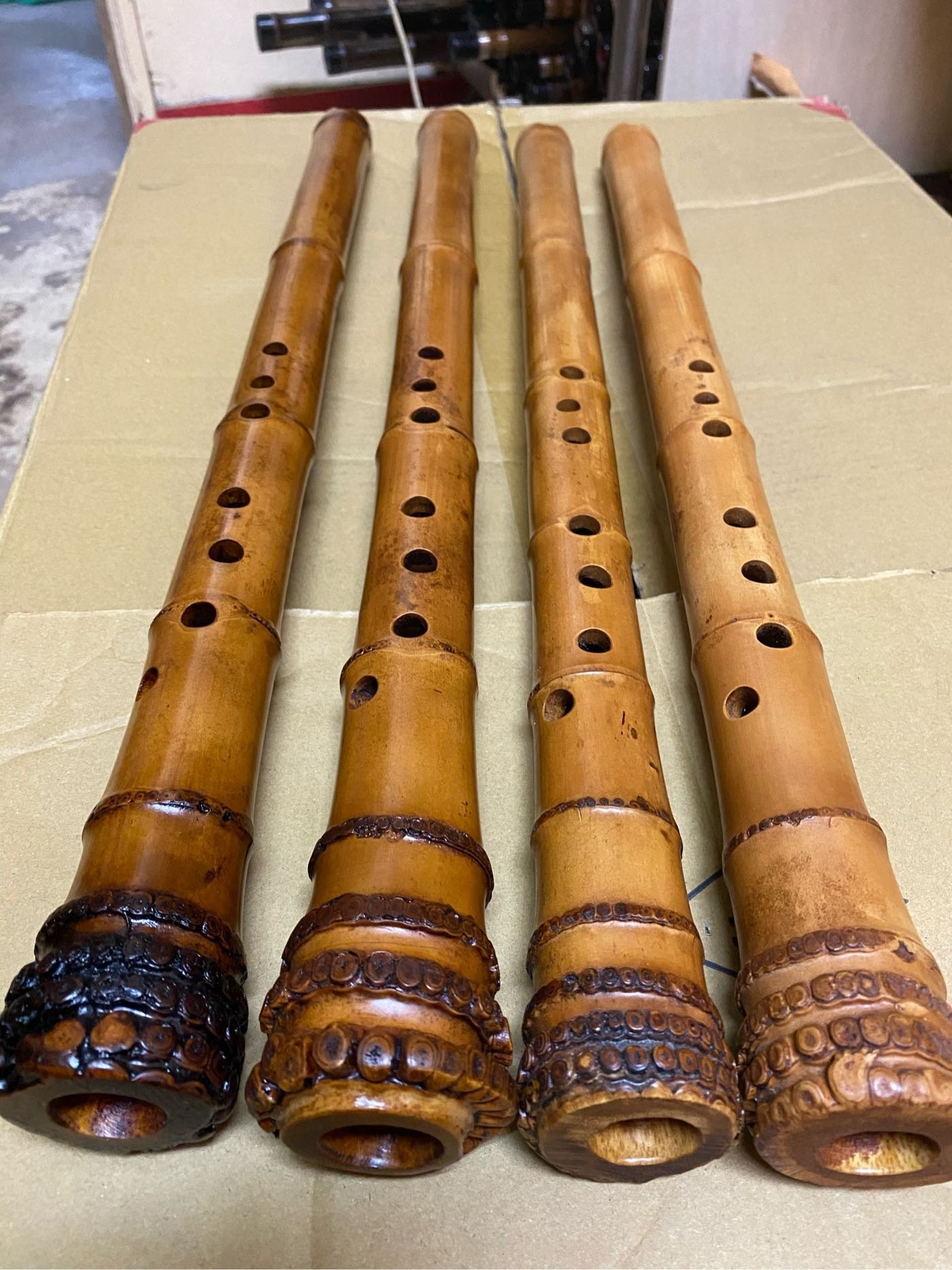 旧家蔵出し 笙 伝統 和楽器 雅楽 竹笛 神楽 龍笛 歌舞伎 煤竹 竹製