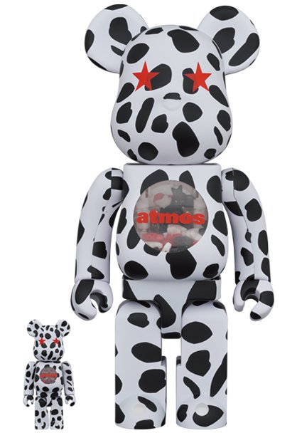 潮流本舖》BE@RBRICK BEARBRICK atmos Dalmatian 大麥町100％ & 400