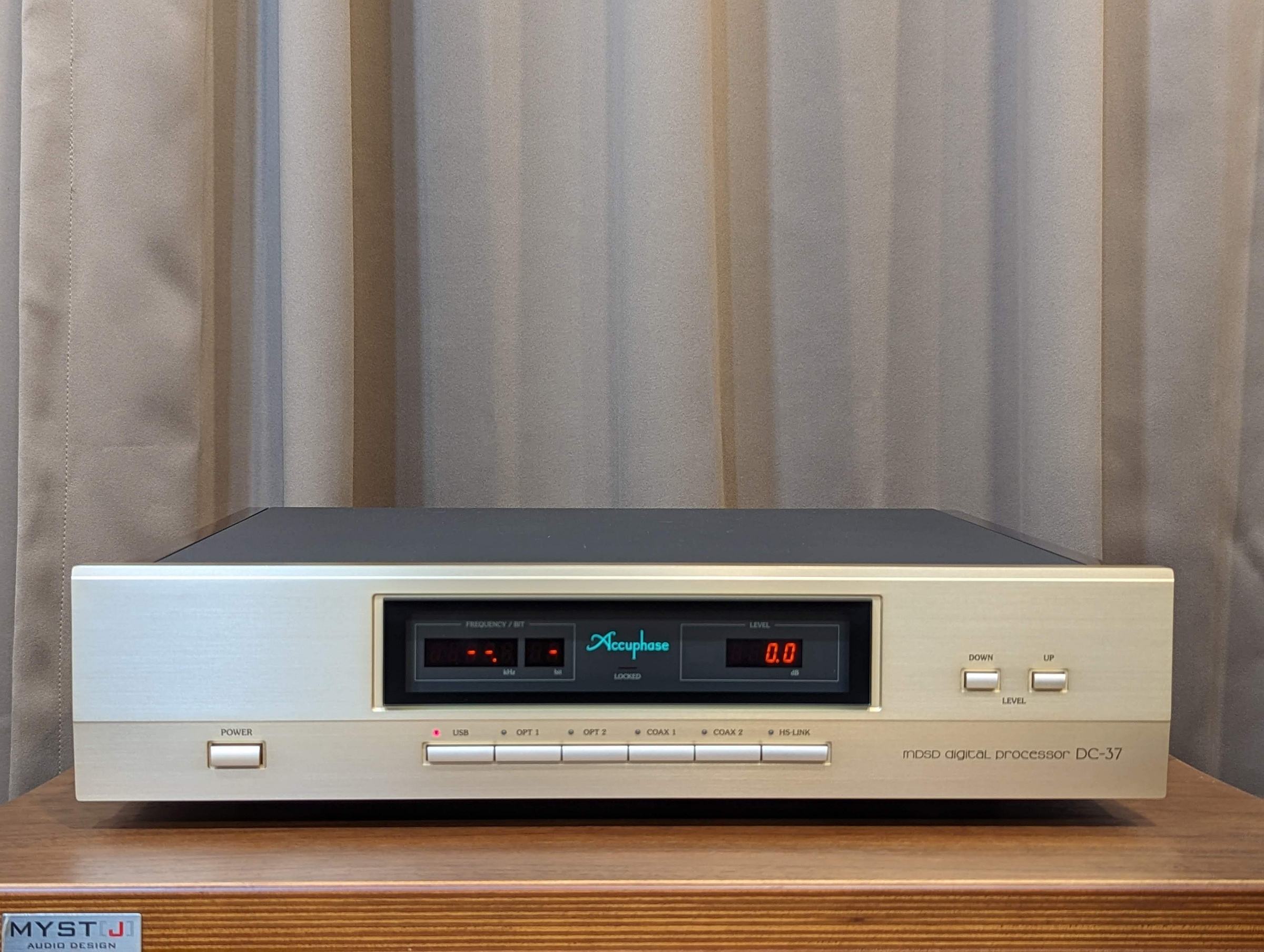 【9S Accuphase】【美品】(現貨) DC-37 DAC『保固兩年』