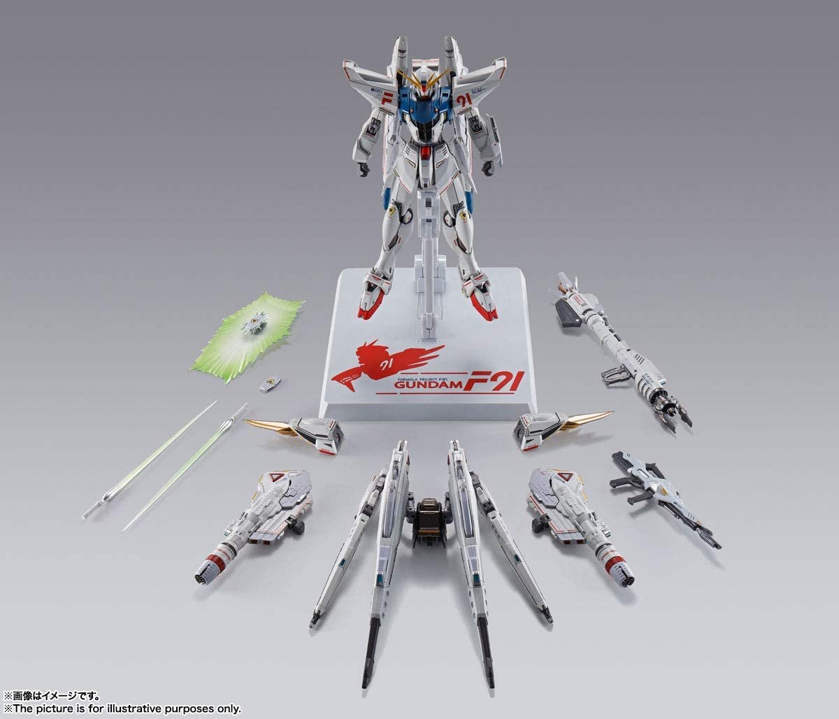 日版METAL BUILD 機動戦士鋼彈F91 CHRONICLE WHITE Ver. 全新現貨