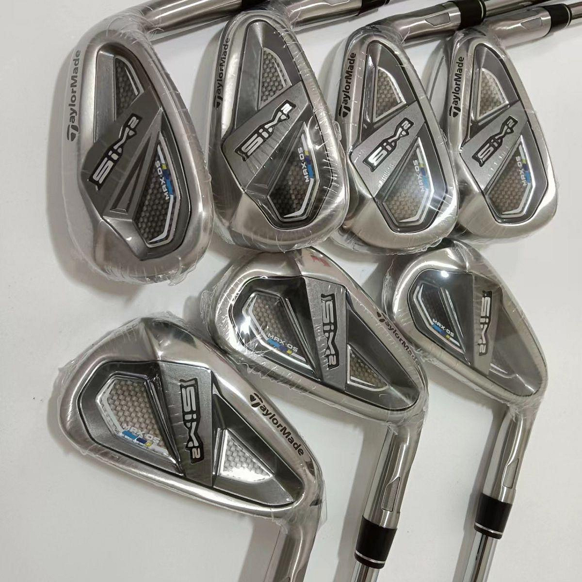 【現貨】高爾夫球桿2021款taylormade SIM2 MAX OS系列鐵桿組