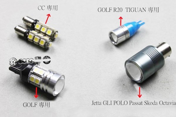 VW 福斯 LED 倒車燈 GOLF5 6 GTI R20 PASSAT B6 B7 CC TIGUAN POLO