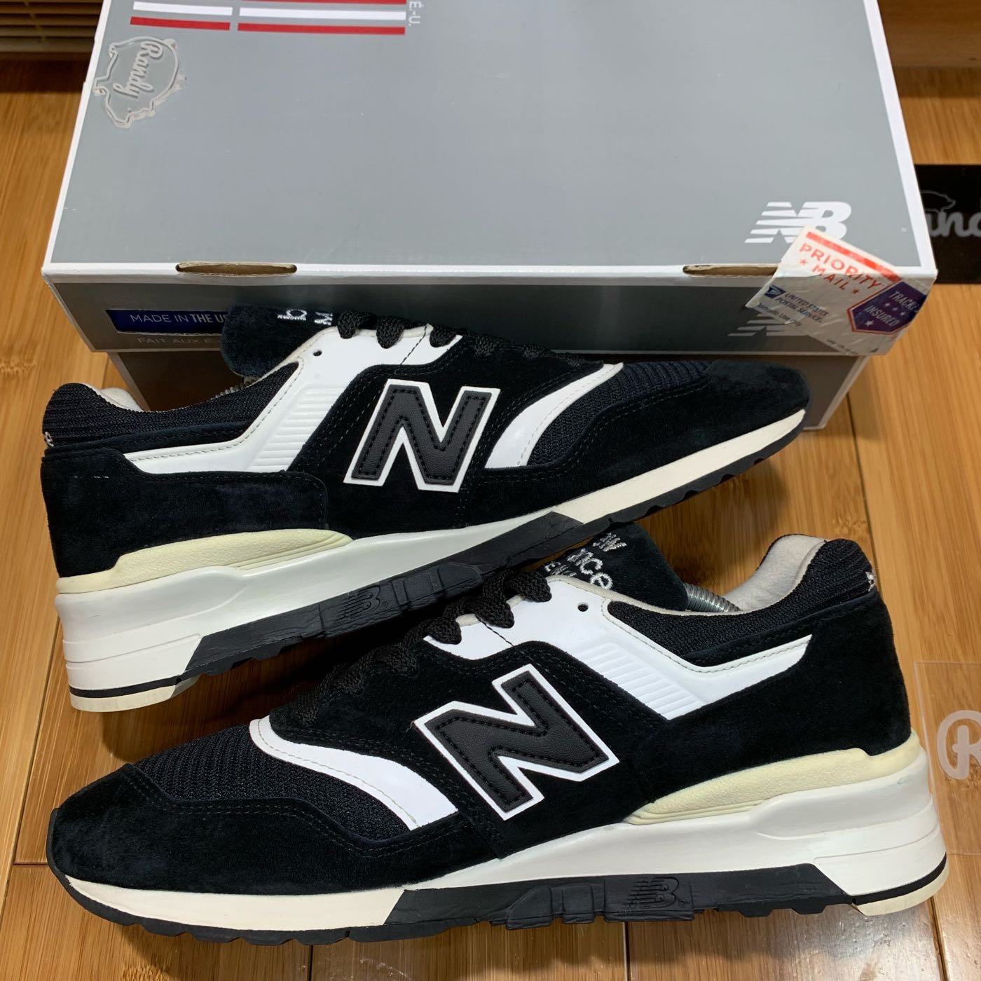 美品！貴重！NEW BALANCE MR933BK 990 992 1300 - 靴/シューズ