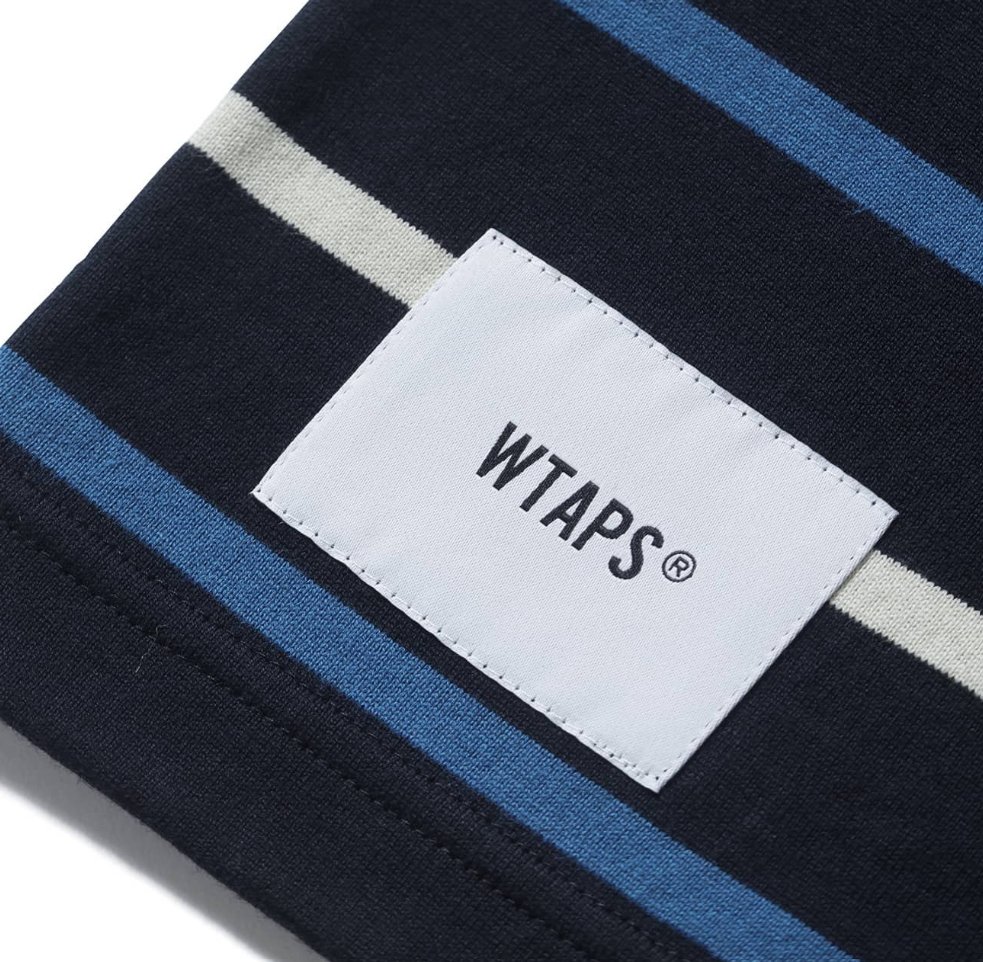 日貨代購CITY】2022AW WTAPS BDY 02 LS COTTON TEXTILE 條紋長T