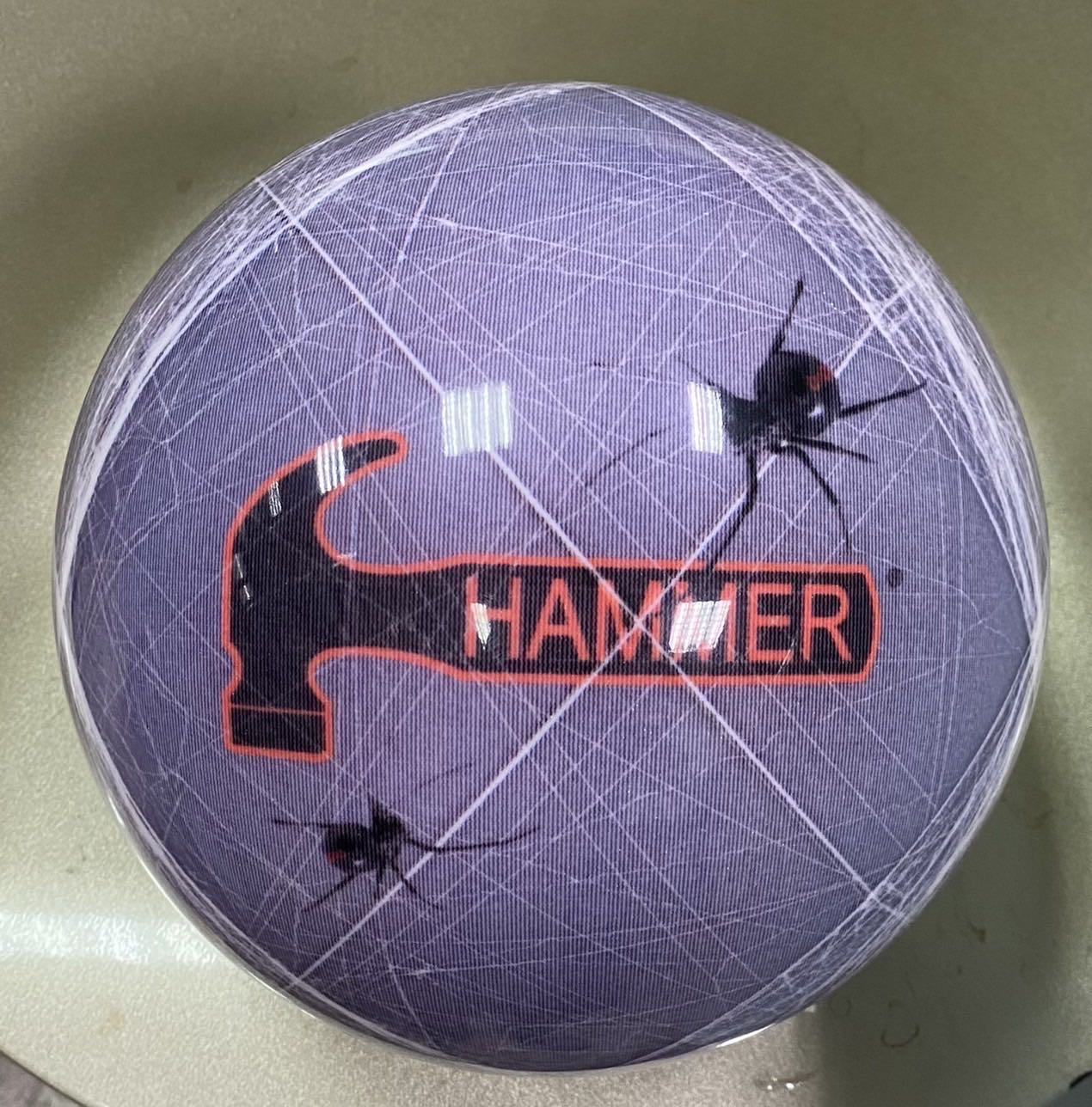 Spare新球上市： Hammer Black Widow Viz-A.(原廠球心設計-全球目錄版）引進球重: 12, 13, 14,  15磅.(有現貨)