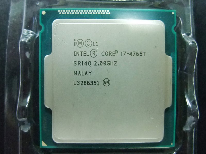 含稅】Intel Core i7-4765T 2.0G 35W 四核八線1150 CPU ES不顯另有正式