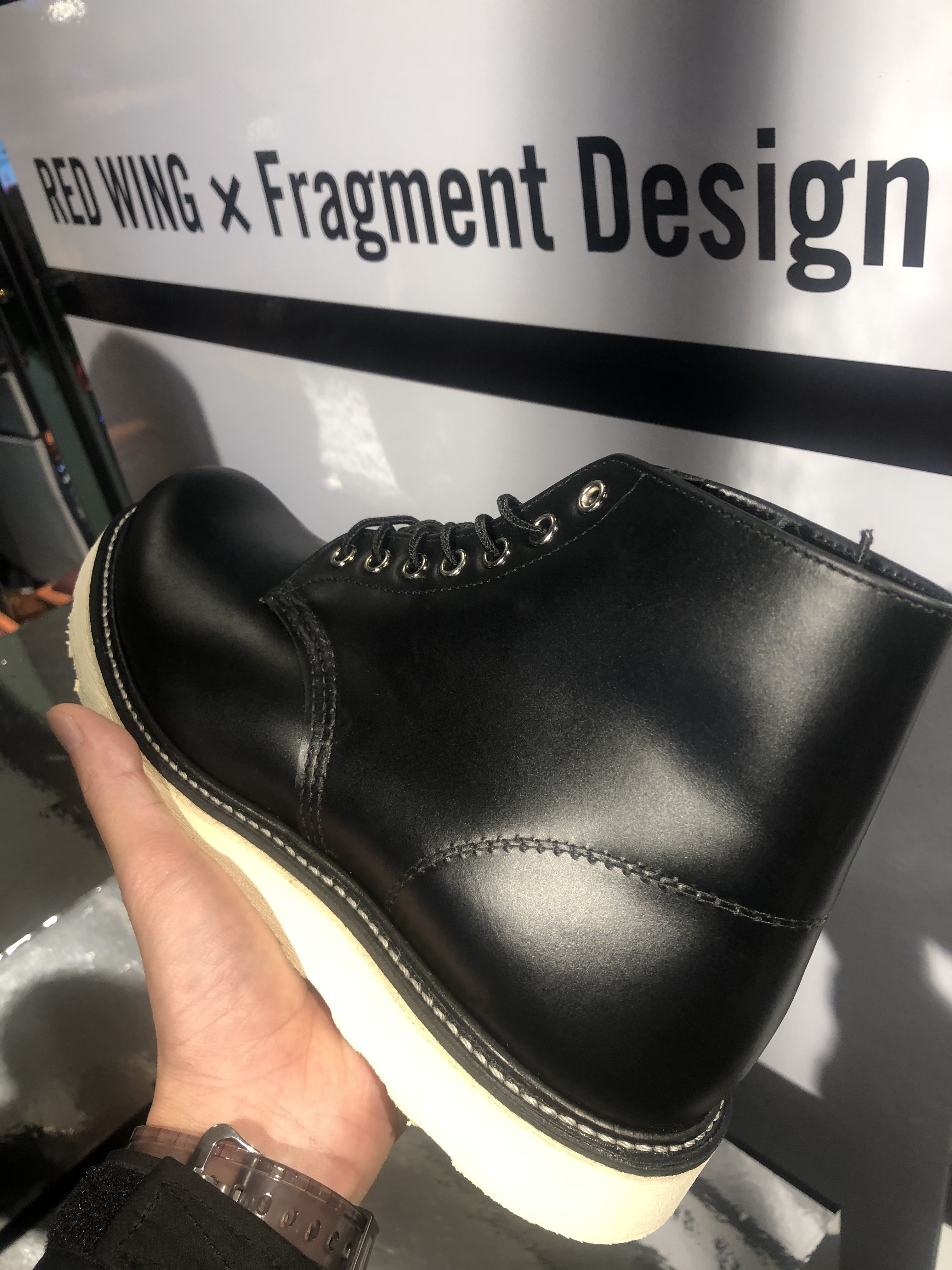 圓頭全新Red Wing x fragment design 聯名款MOC-TOE 4679 | Yahoo奇摩拍賣