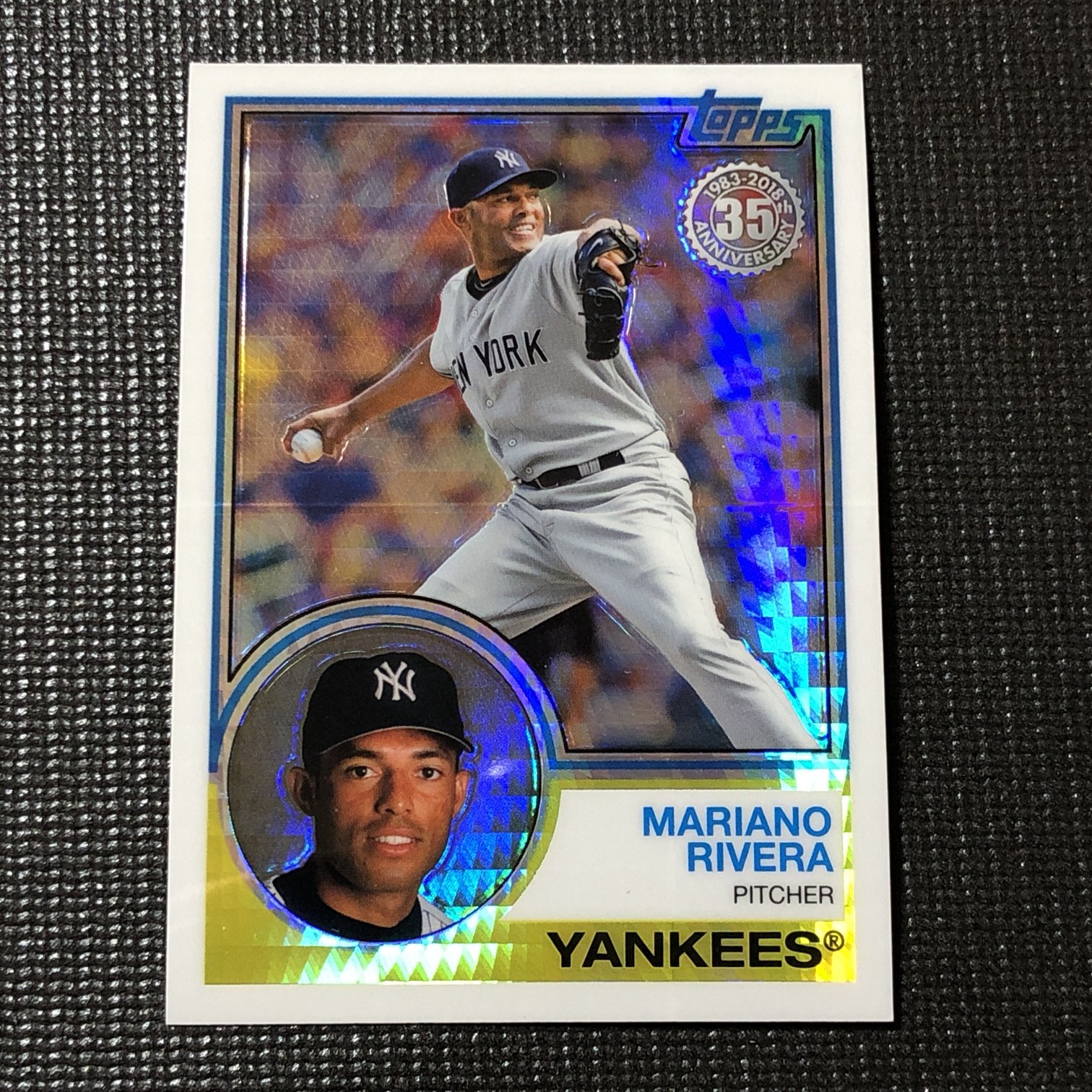 李維拉】MARIANO RIVERA 2018 Topps 35周年Refractor 經典亮卡| Yahoo