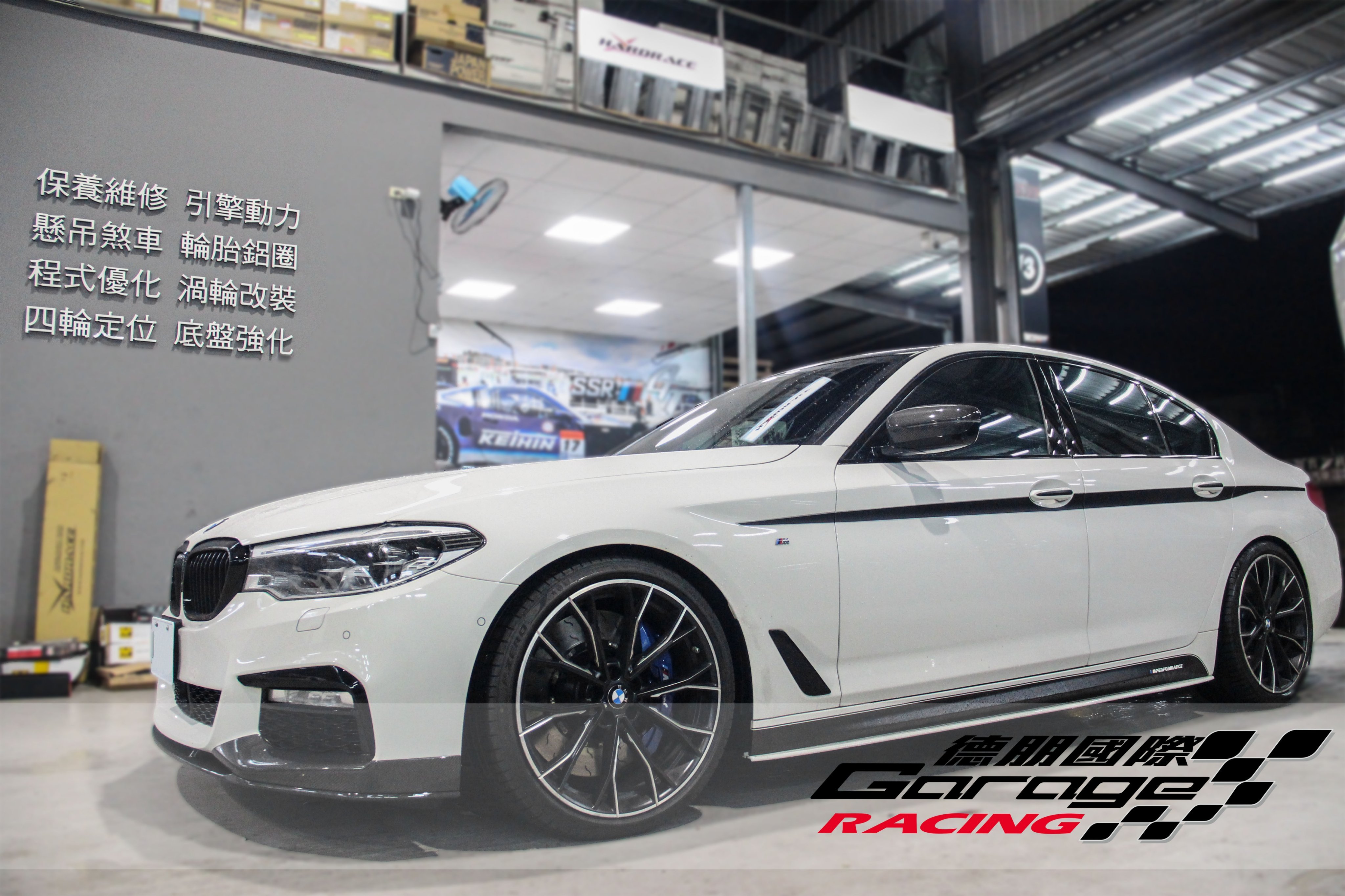 德朋國際 /公司貨 ALCON RC6 BMW G30 專用 六活塞搭配400MM  客製烤漆M-POWER藍