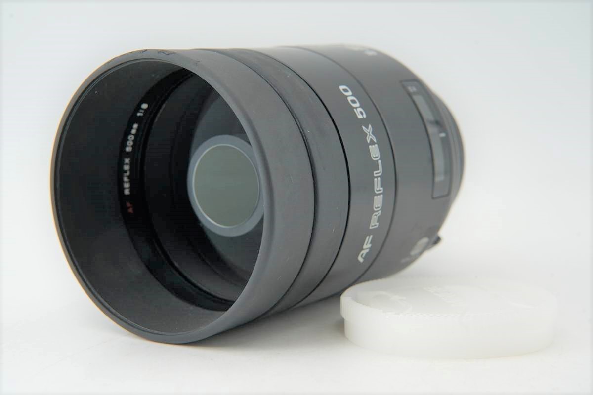 索尼SONY A環用MINOLTA AF REFLEX 500mm F8 反射鏡甜甜圈散景良品(三個