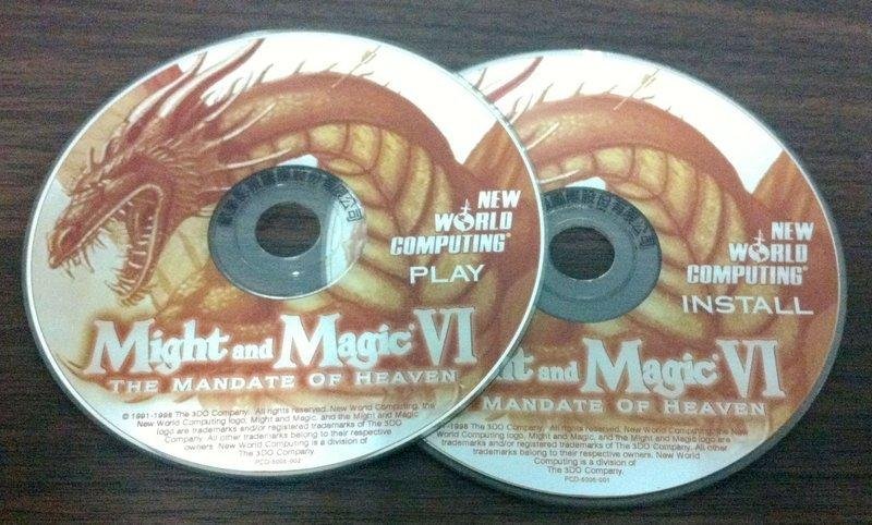PC GAME_MIGHT AND MAGIC VI魔法門6--奉天承運THE MANDATE OF HEAVEN/2手