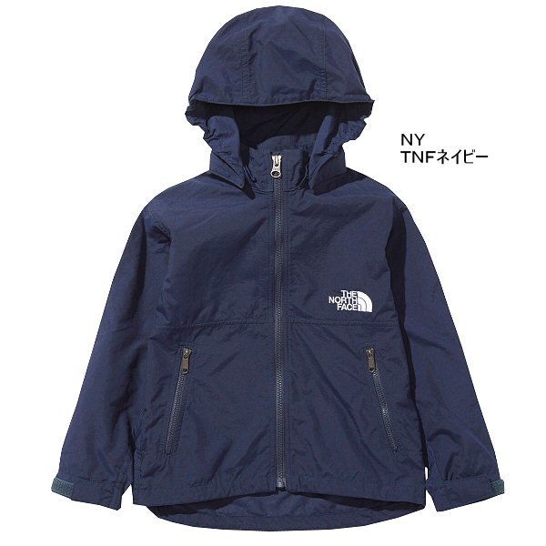 TSU日本代購THE NORTH FACE NPJ21810 兒童防潑水登山風衣外套21FW