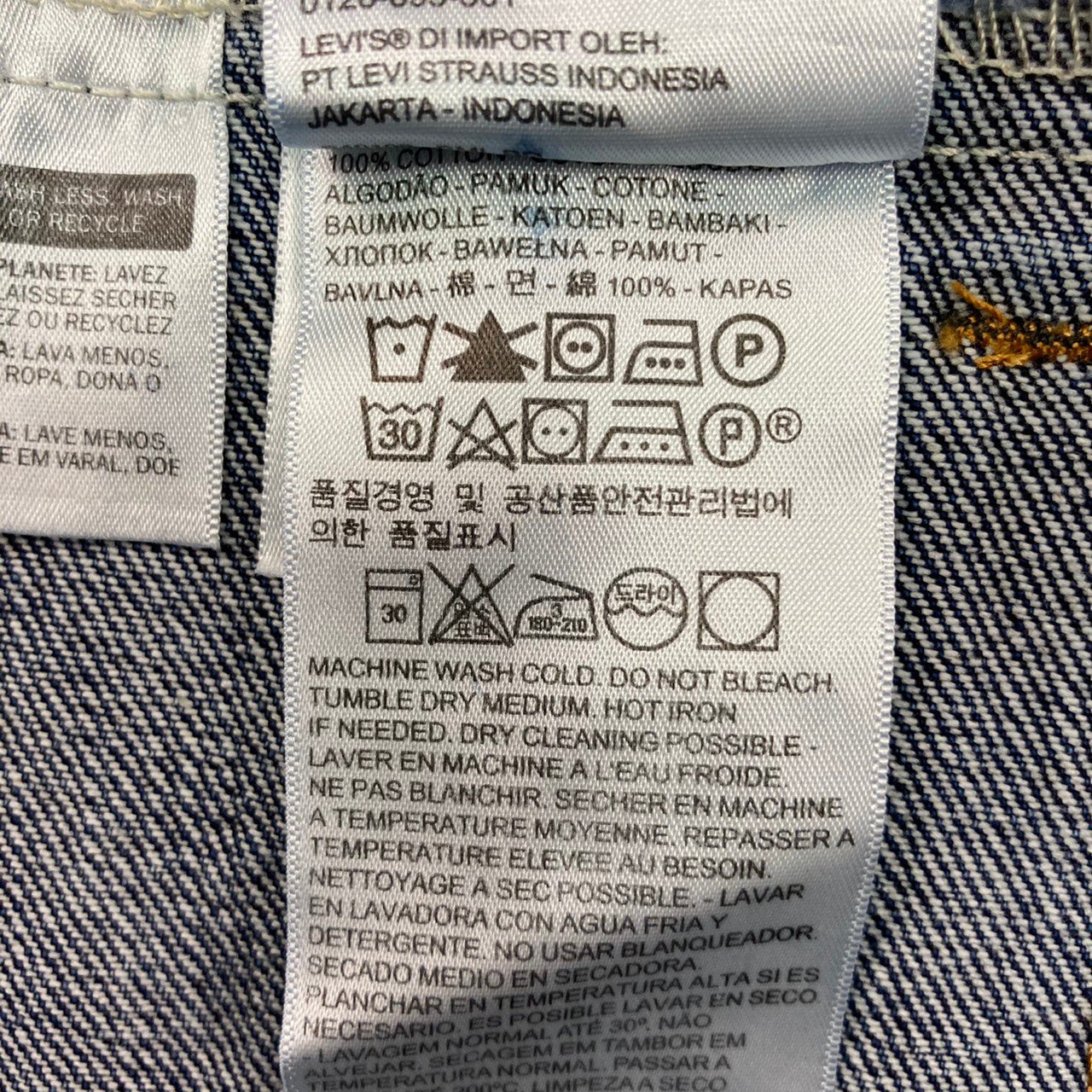 衝評8316 CV1 深藍Levis 小尺碼牛仔外套丹寧levis 男女外套長袖72334