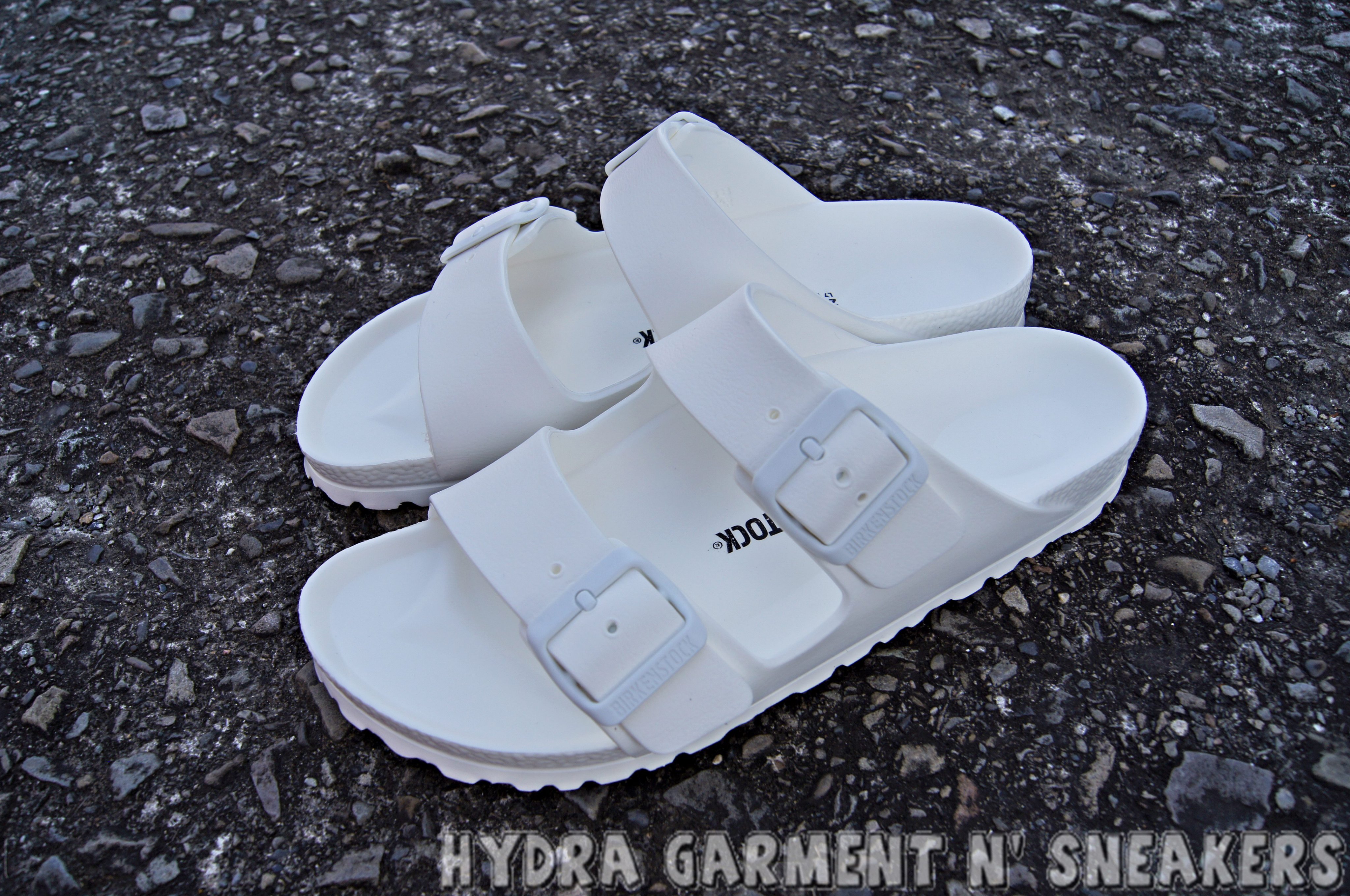 HYDRA】日本Birkenstock EVA ARIZONA 德國勃肯涼鞋防水橡膠塑膠拖鞋白