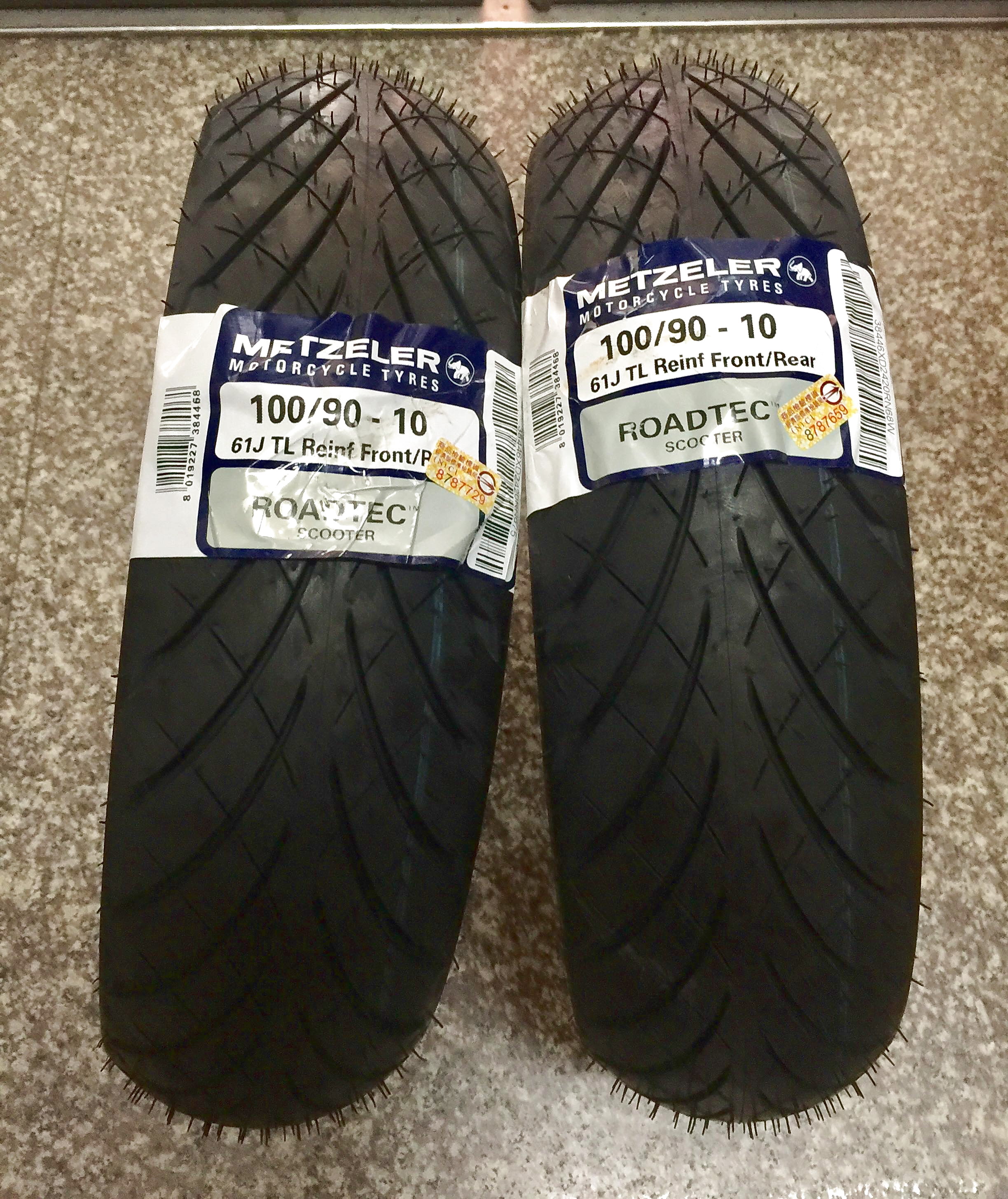 【油品味】象牌輪胎 100/90-10 METZELER ROADTEC SCOOTER