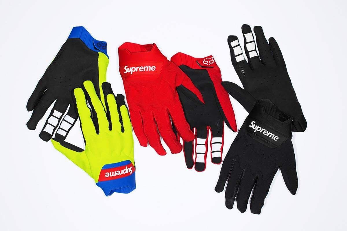 xsPC Supreme x Racing Fox Bomber LT Gloves 紅色機車手套防風| Yahoo