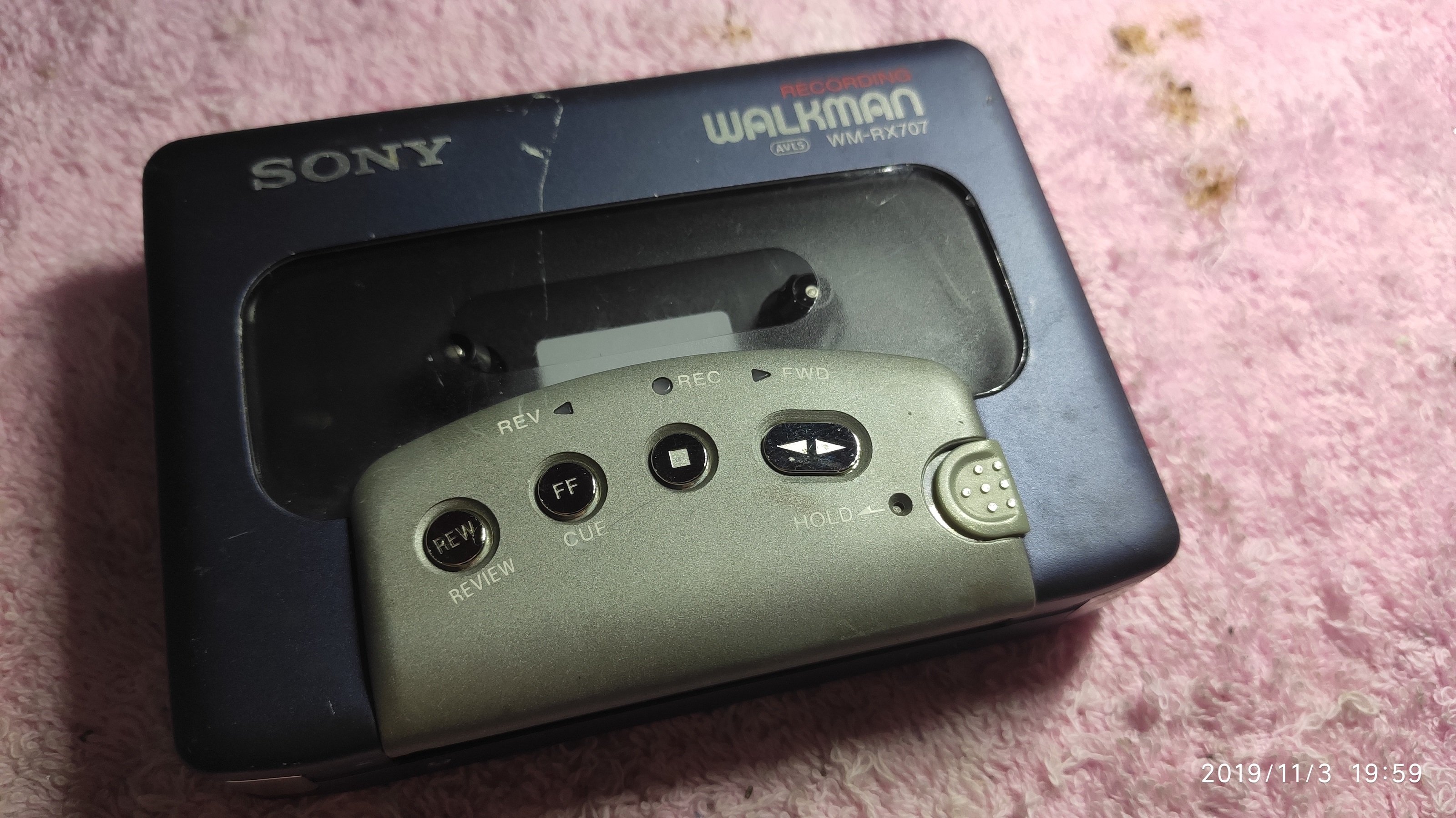 女性に人気！ SONY WM-RX707 B zppsu.edu.ph