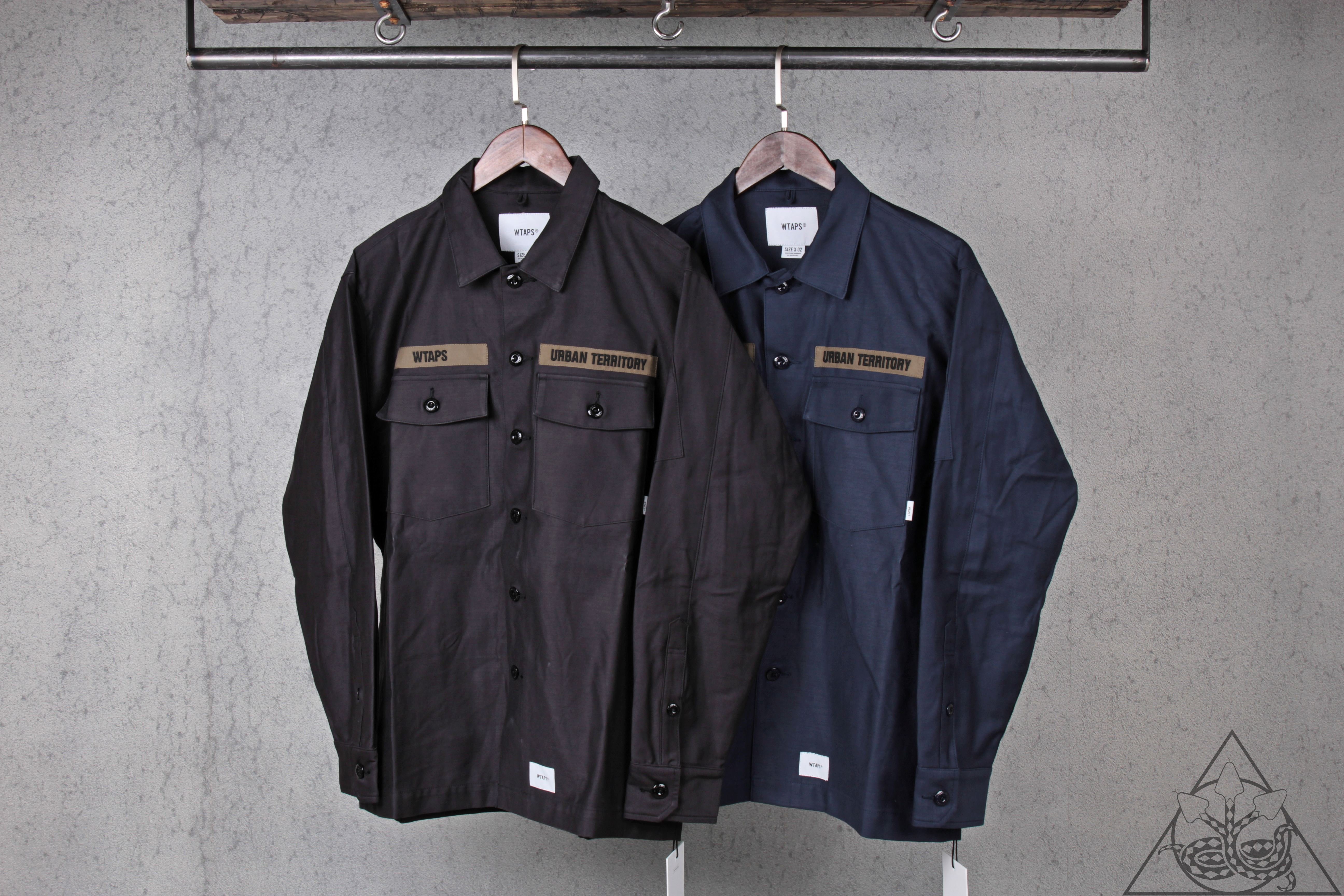 WTAPS BUDS / LS / COTTON. SATIN Sサイズ | gulatilaw.com