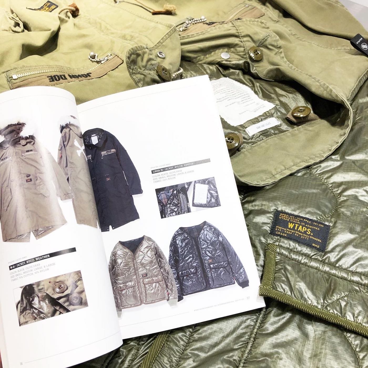 希望商店】WTAPS M-51 JACKET + LINER JK 11AW 經典骨頭魚尾夾克【套裝