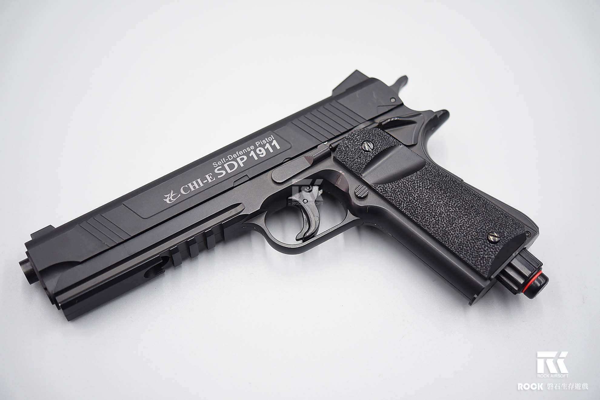 【磐石】SDP 1911 12.7mm 特仕版 Co2 鎮暴槍 安全防護 訓練-ACHIE1911-S