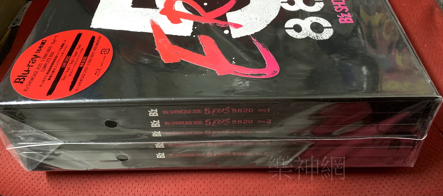 特典Disc【入手困難・完全受注生産限定BD】B’z 5 ERAS COMPLETE BOX