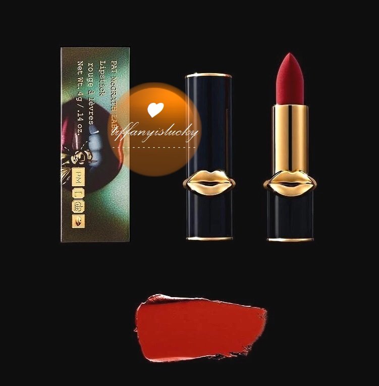 PAT McGRATH LABS【黑管MatteTrance 霧面口紅．Obsessed色】全世界最棒