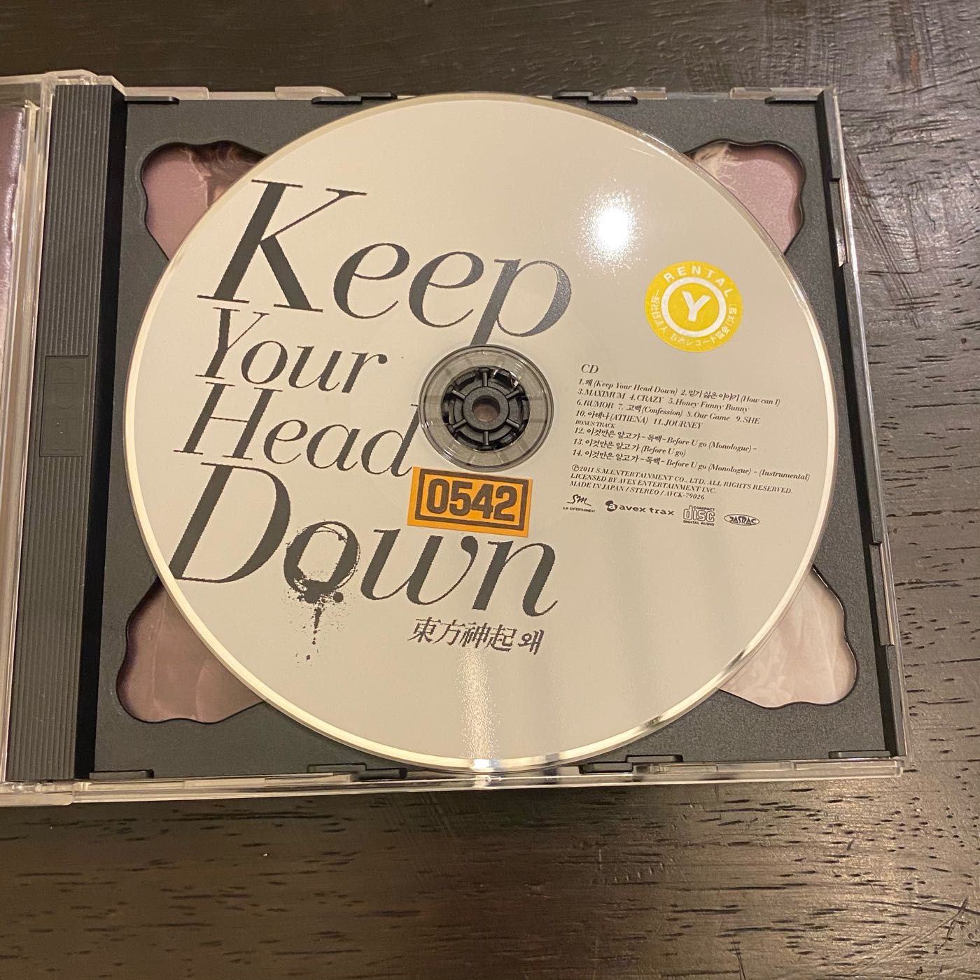 東方神起Keep Your Head Down CD 專輯| Yahoo奇摩拍賣